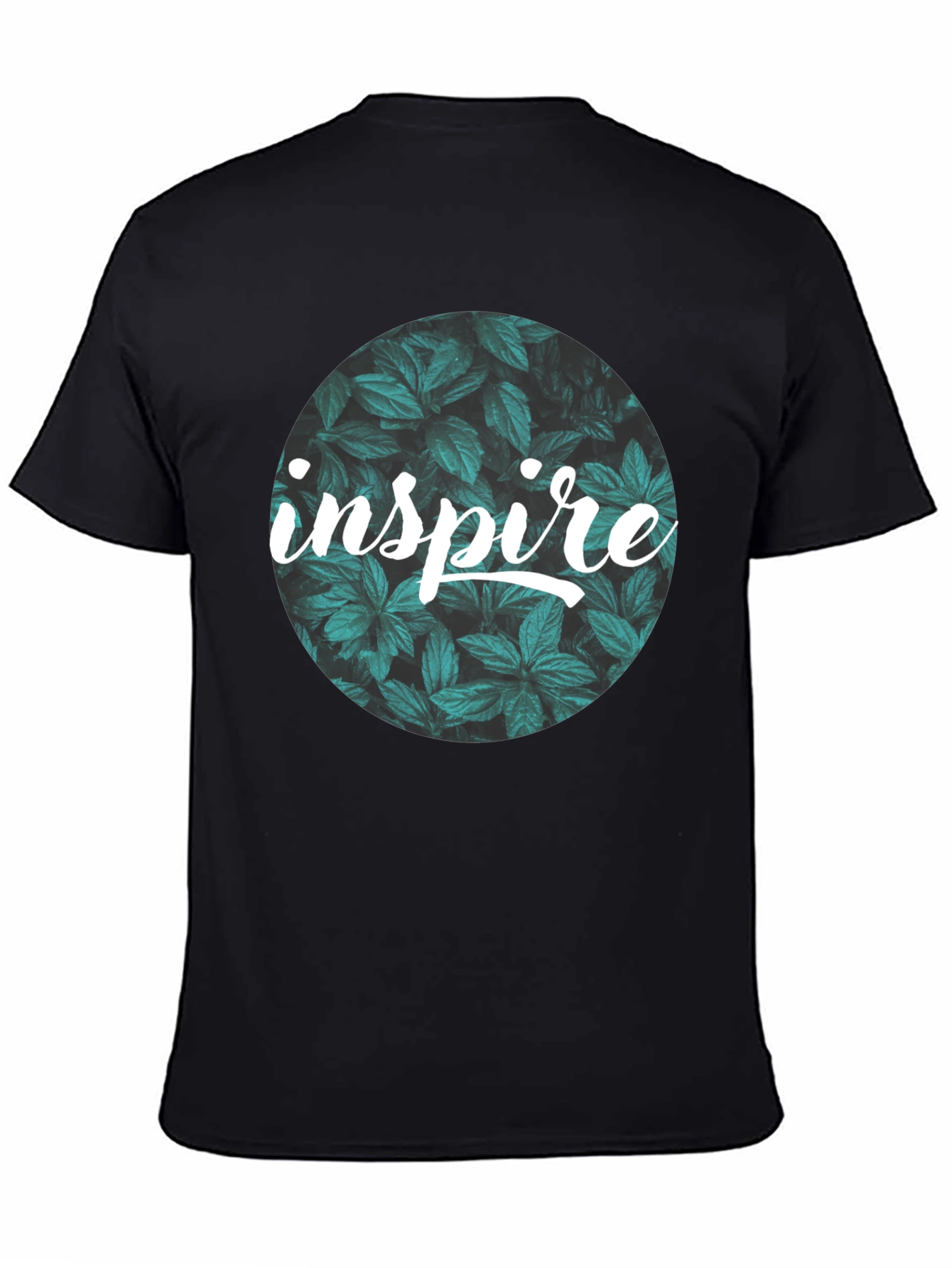 Inspire Leaf Graphic T-Shirt - Stylish Comfort