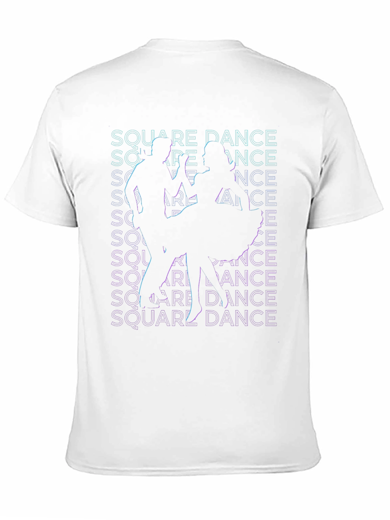 Square Dance Graphic Tee - Retro Style
