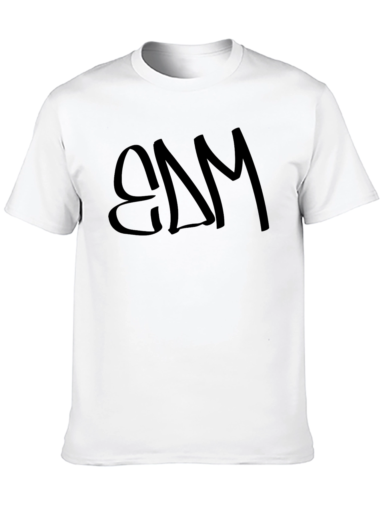 Edgy Black Graphic Tee - Casual Style