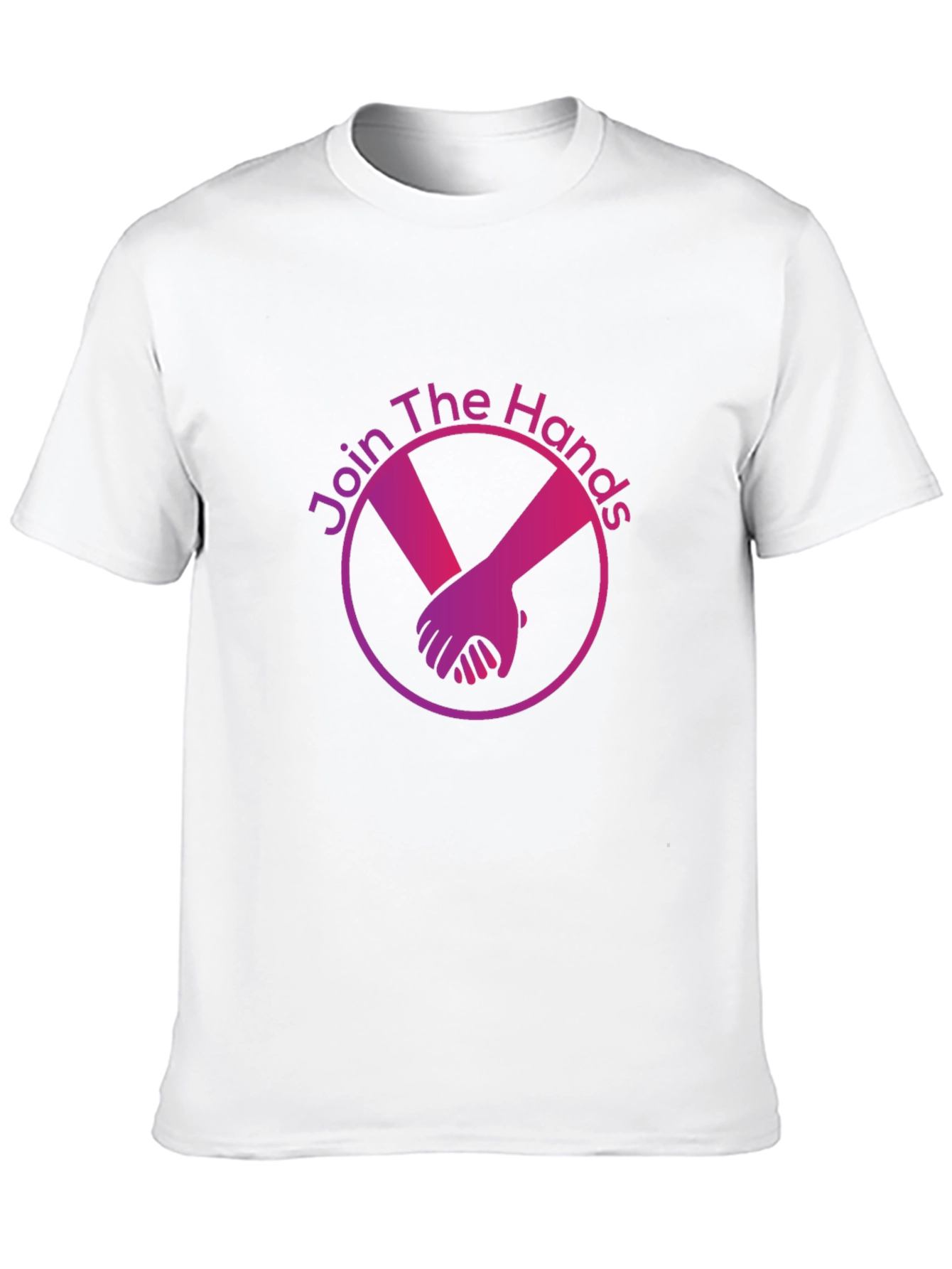 Join The Hands Black Graphic T-Shirt