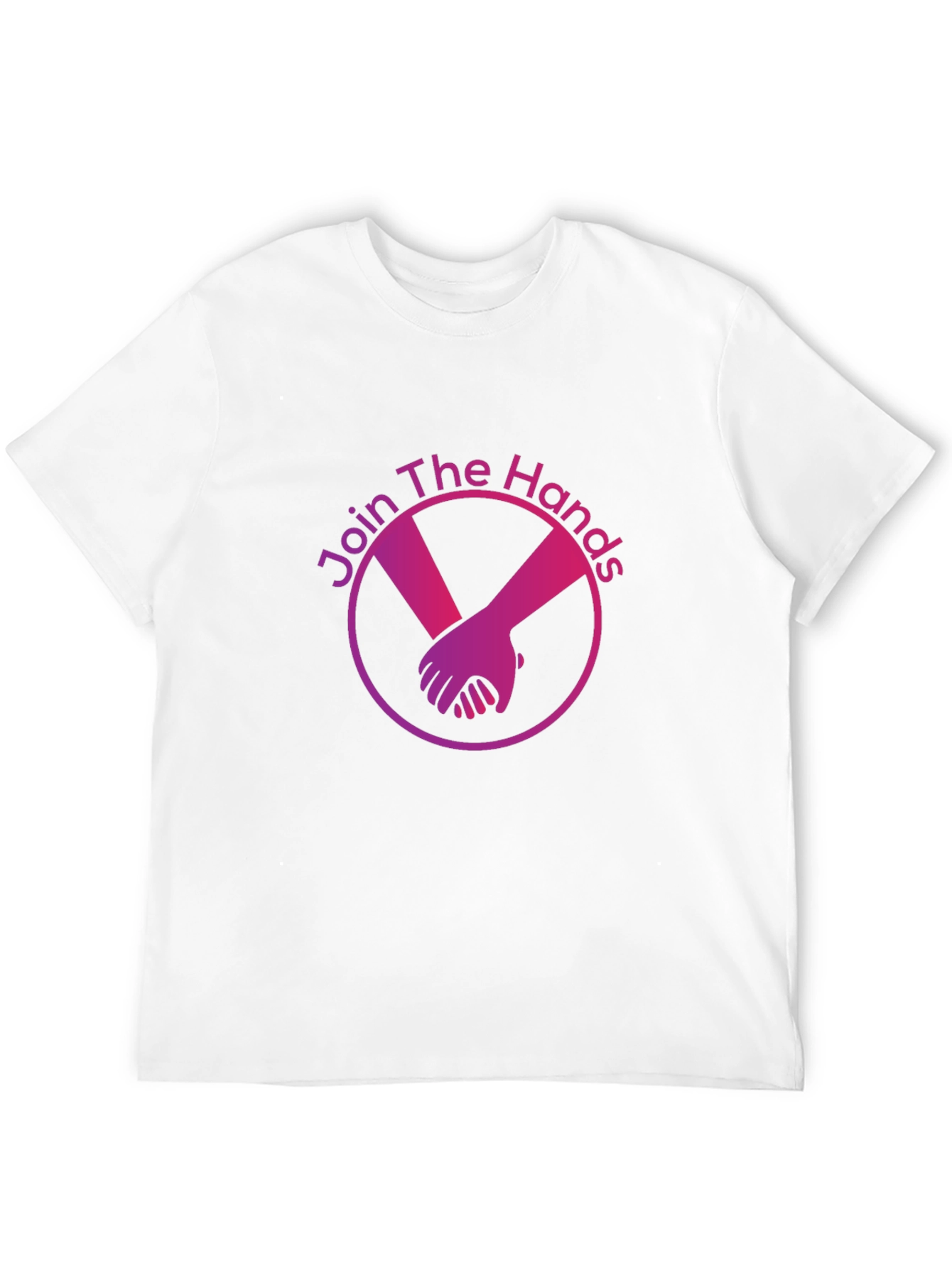Join The Hands Black Graphic T-Shirt