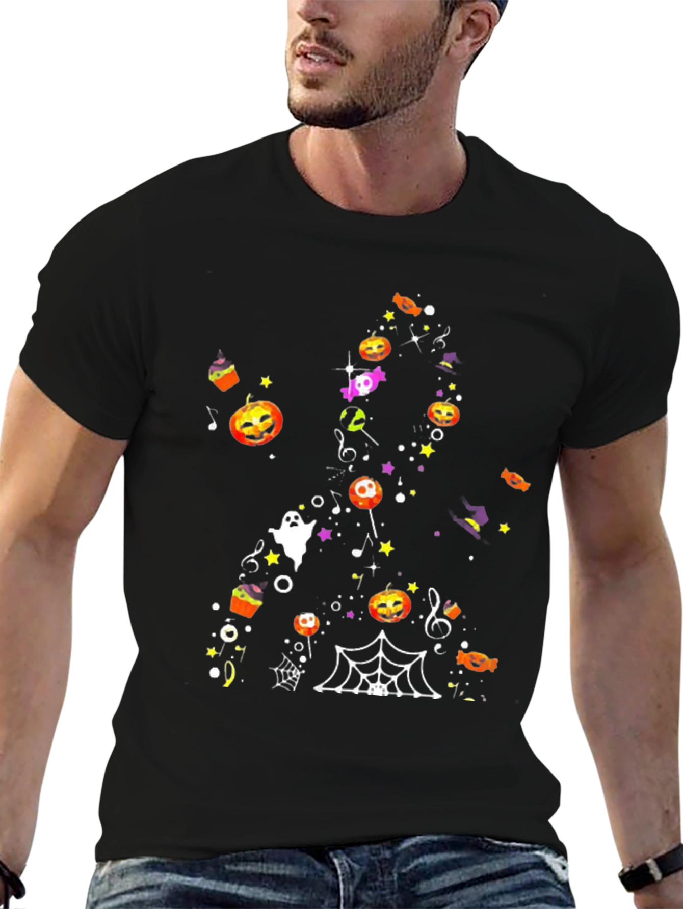 Halloween Graphic Tee - Spooky Season Style