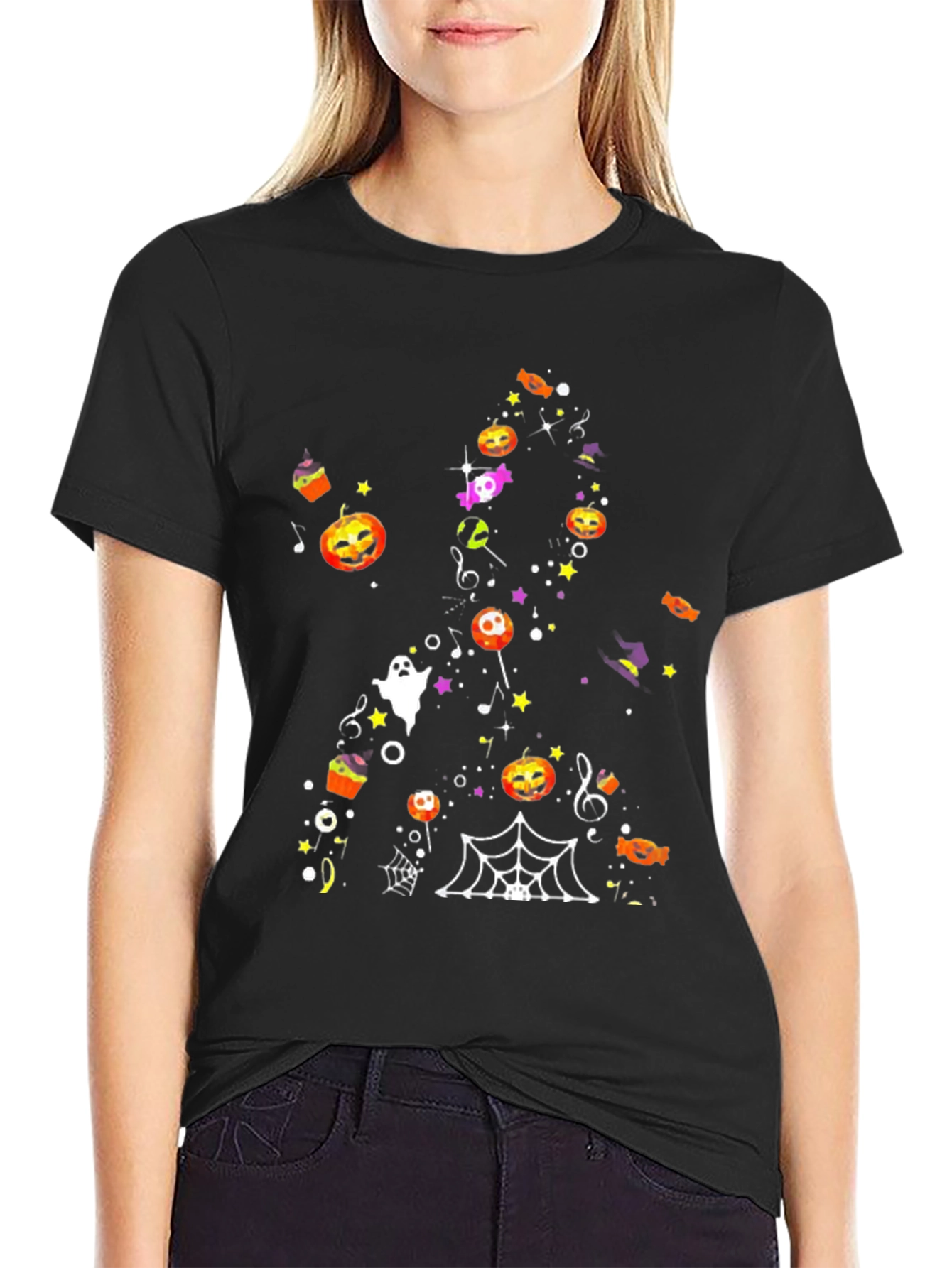 Halloween Graphic Tee - Spooky Season Style