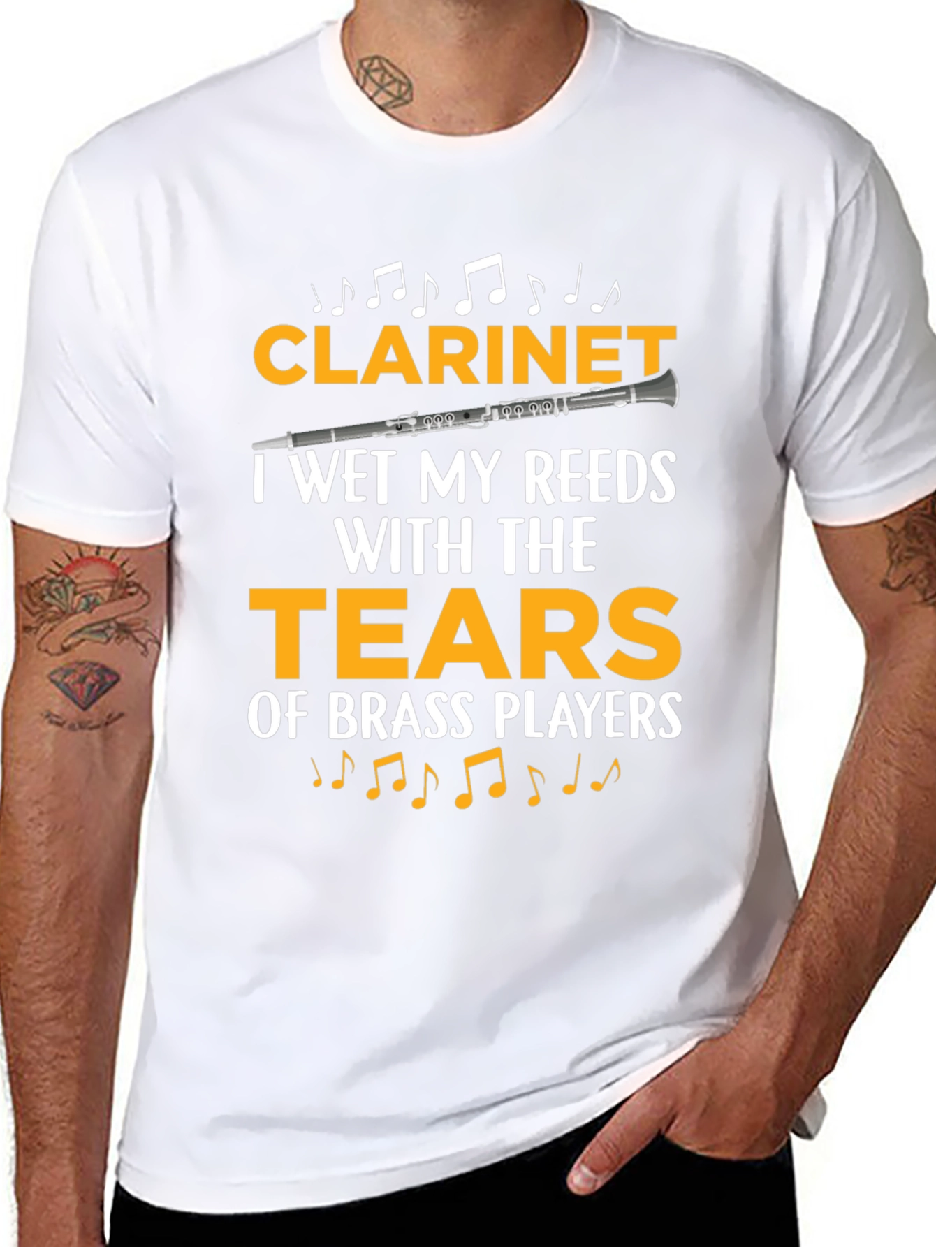 Clarinet Player Funny T-Shirt