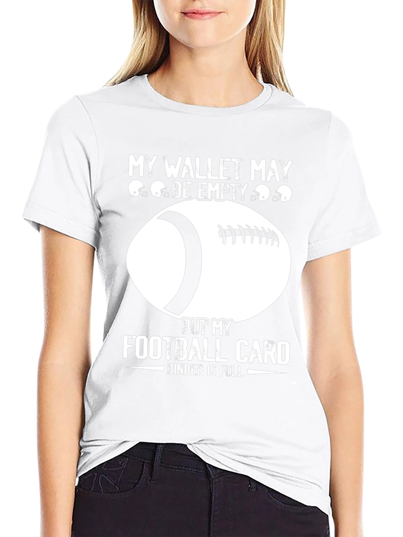 My Wallet May Be Empty Football T-Shirt