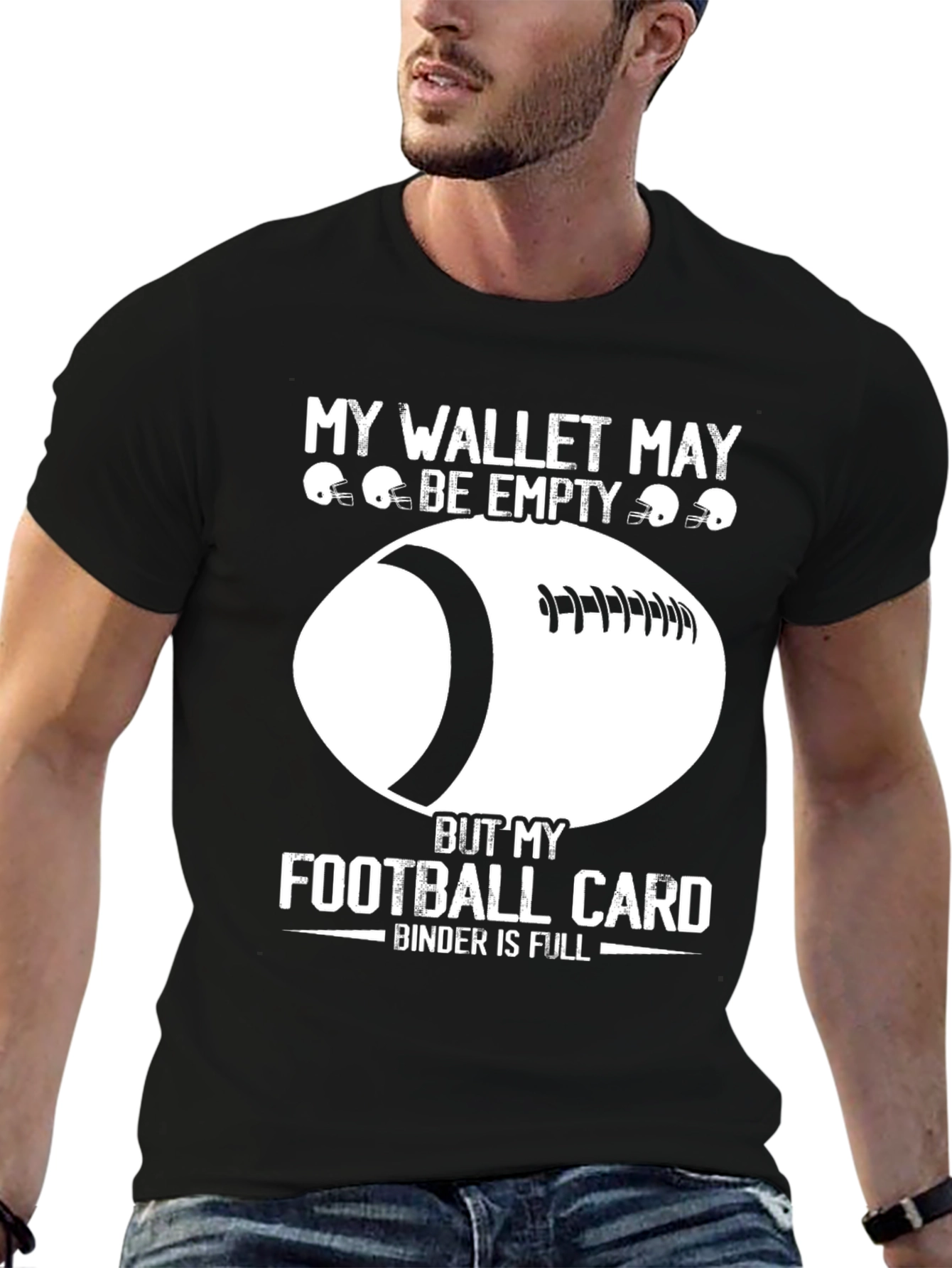 My Wallet May Be Empty Football T-Shirt