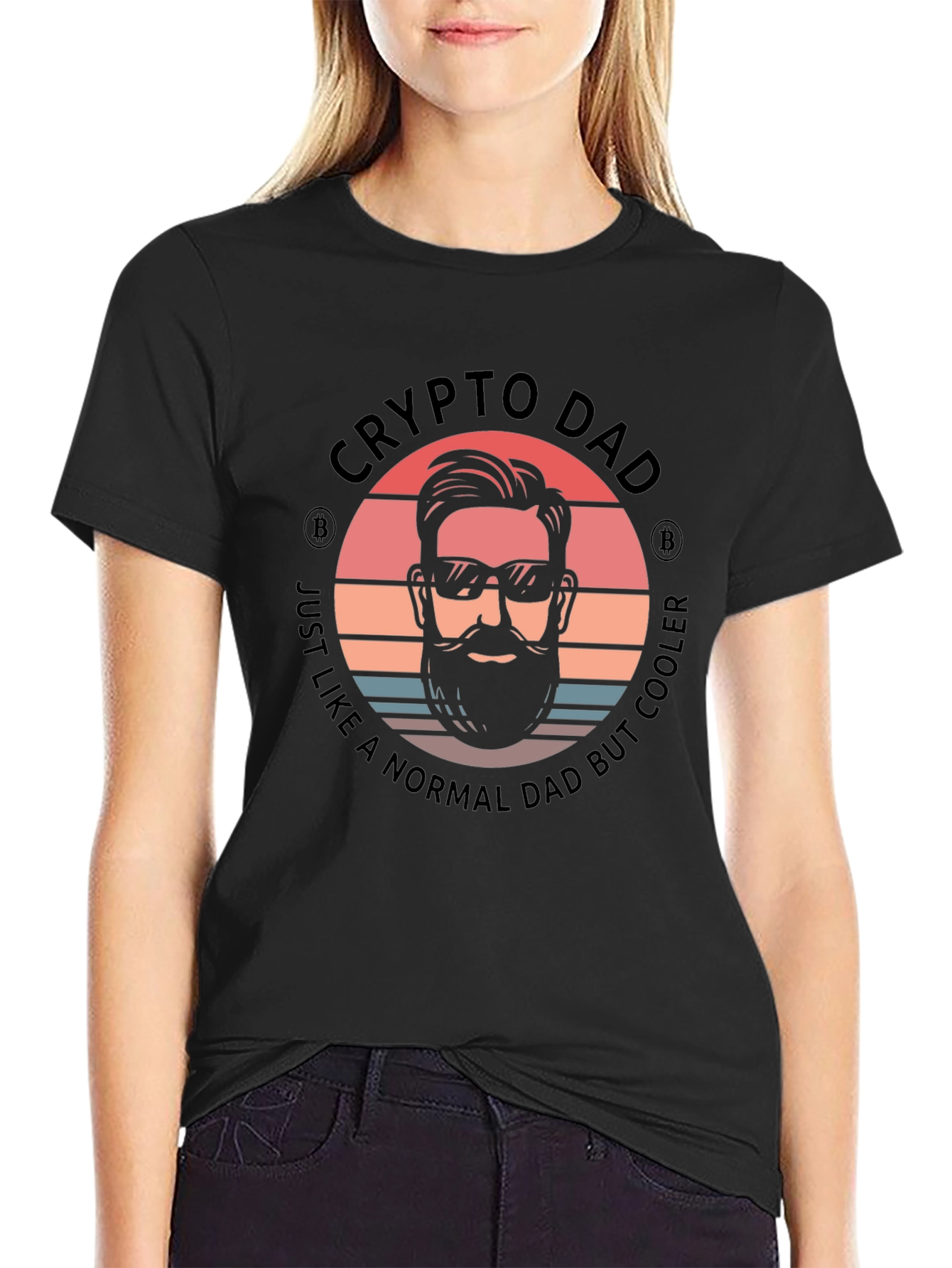 Crypto Dad T-Shirt Cool Dad Tee