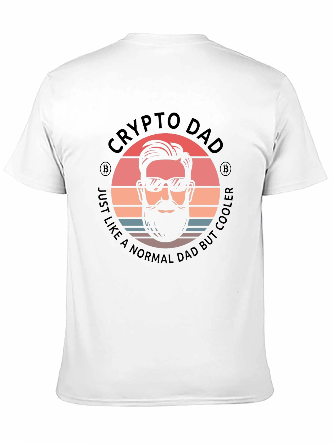 Crypto Dad T-Shirt Cool Dad Tee