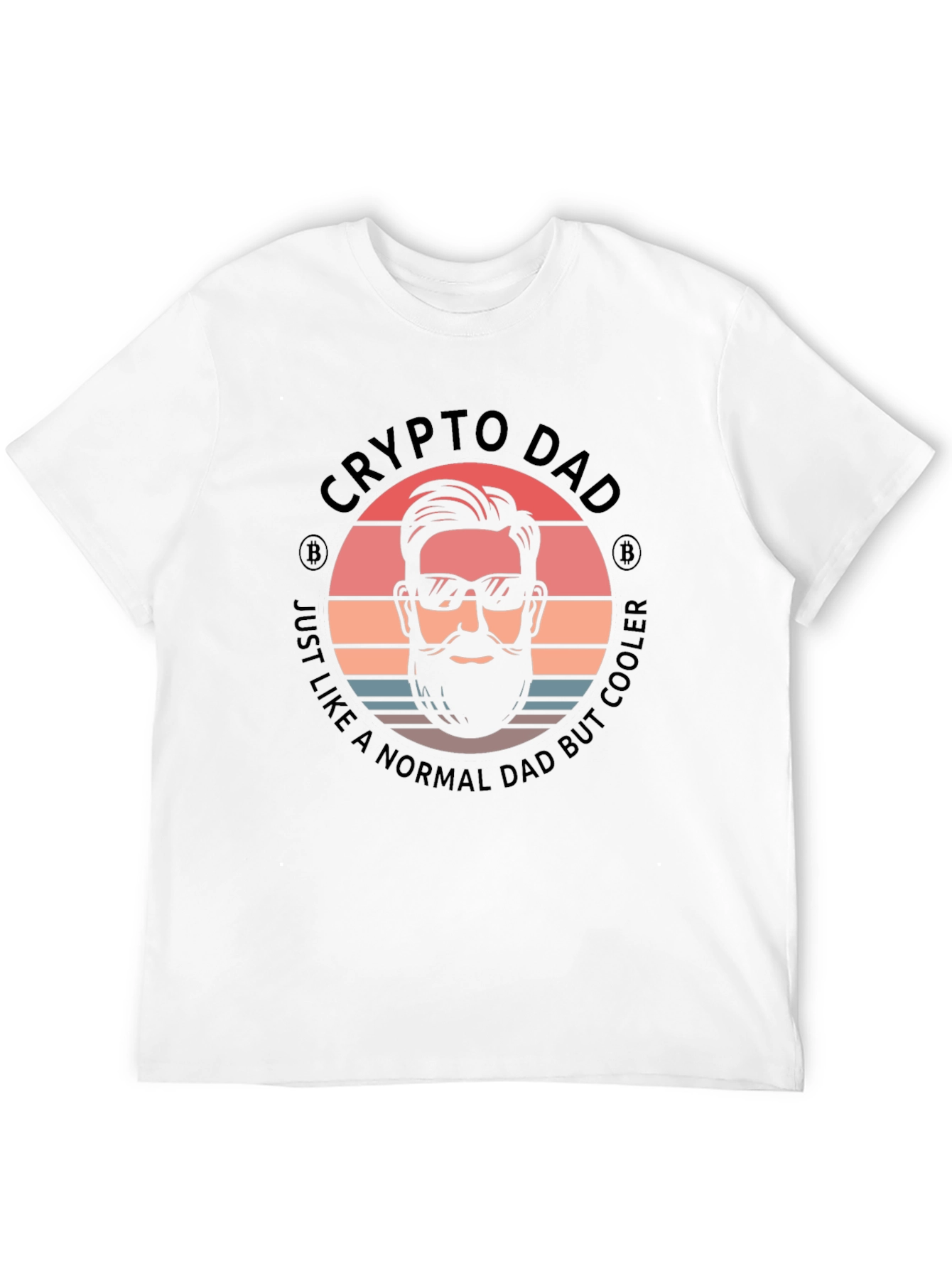 Crypto Dad T-Shirt Cool Dad Tee