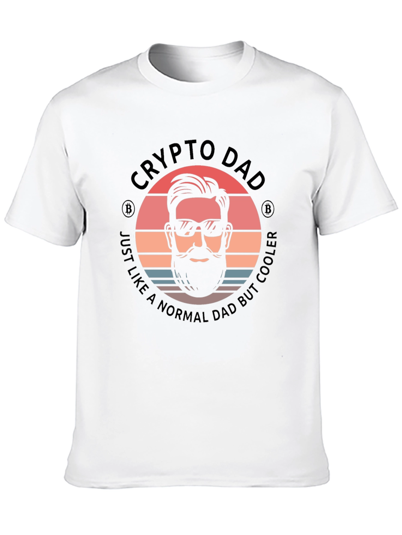 Crypto Dad T-Shirt Cool Dad Tee