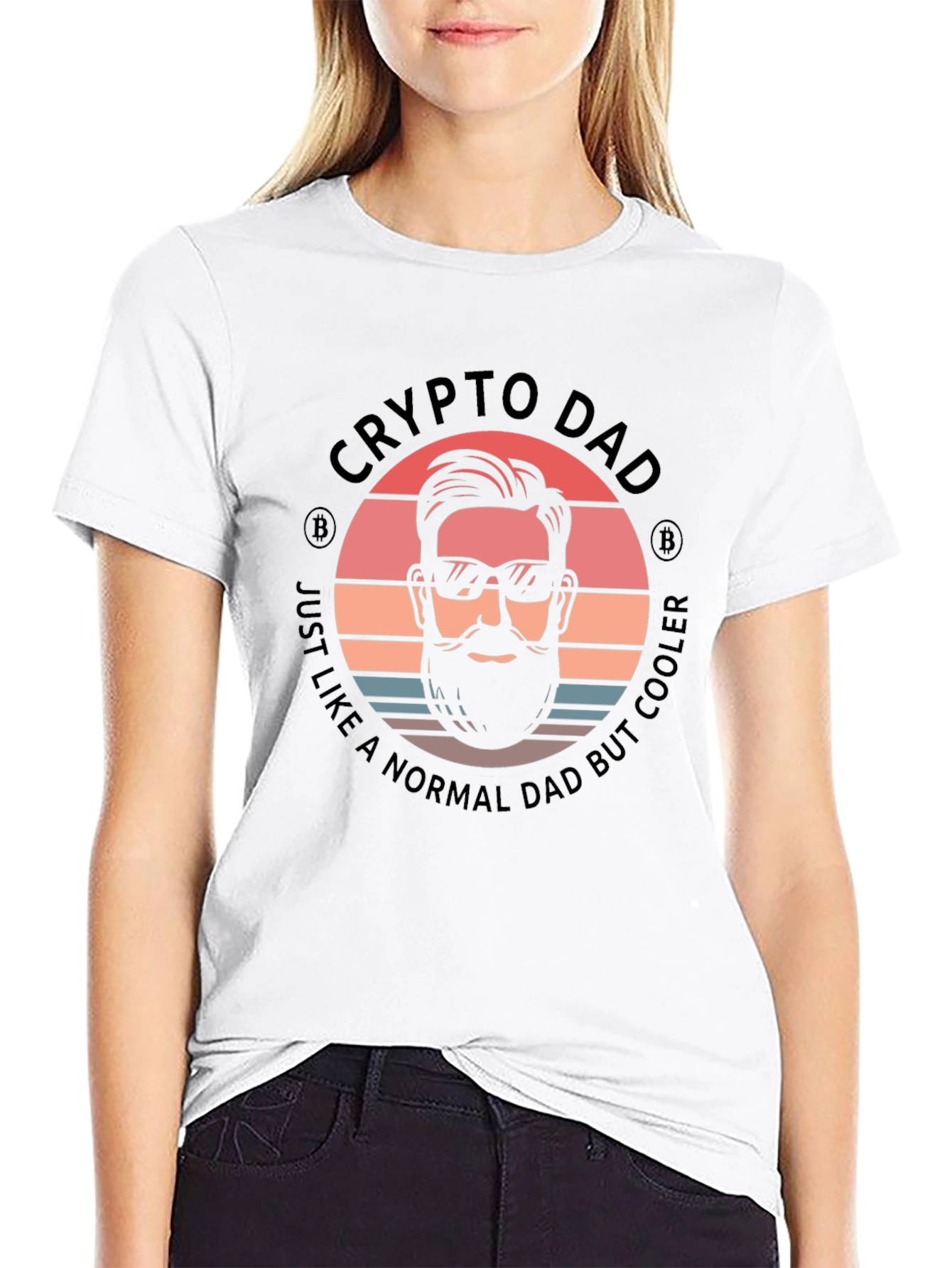 Crypto Dad T-Shirt Cool Dad Tee