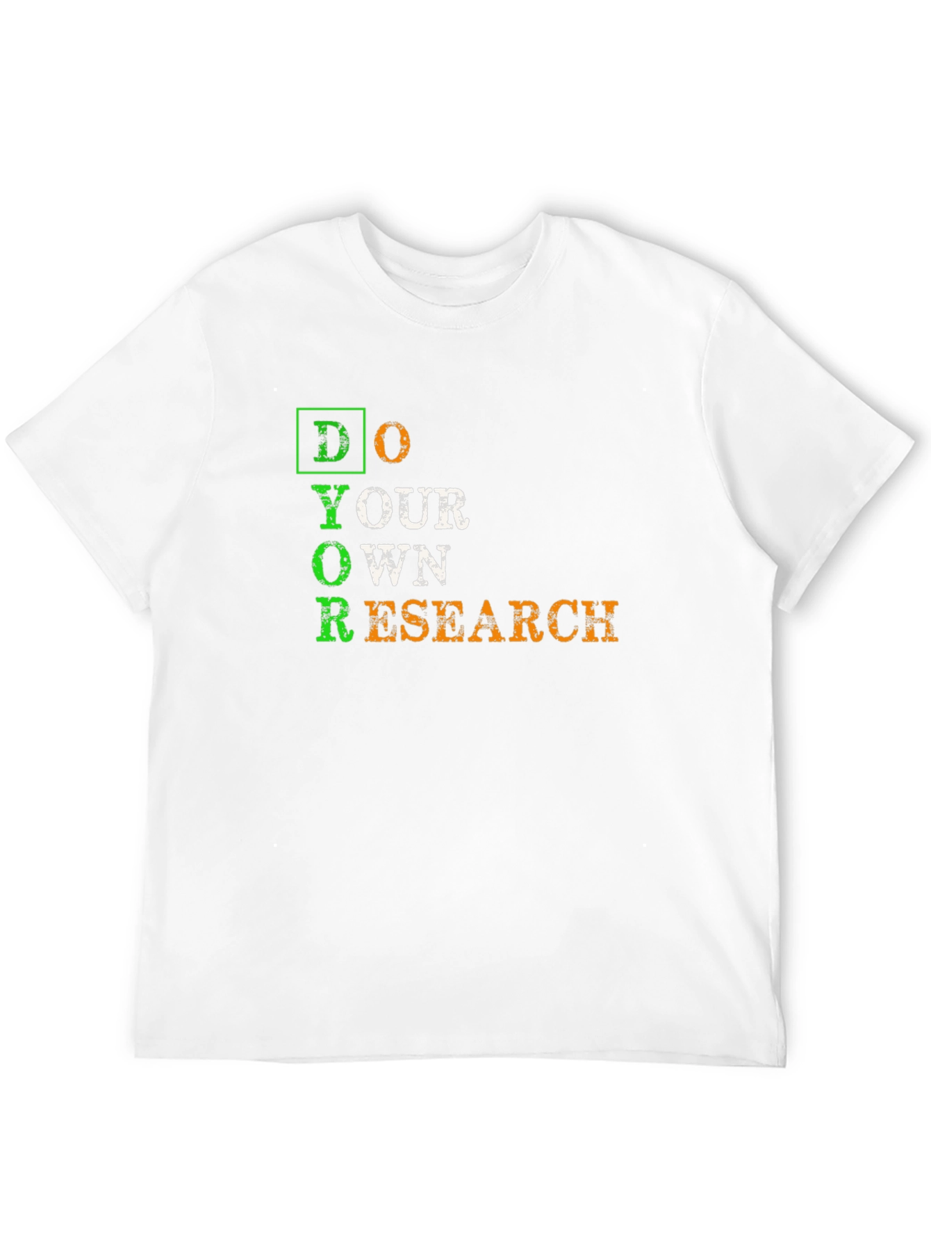 Do Your Own Research T-Shirt - Black Graphic Tee