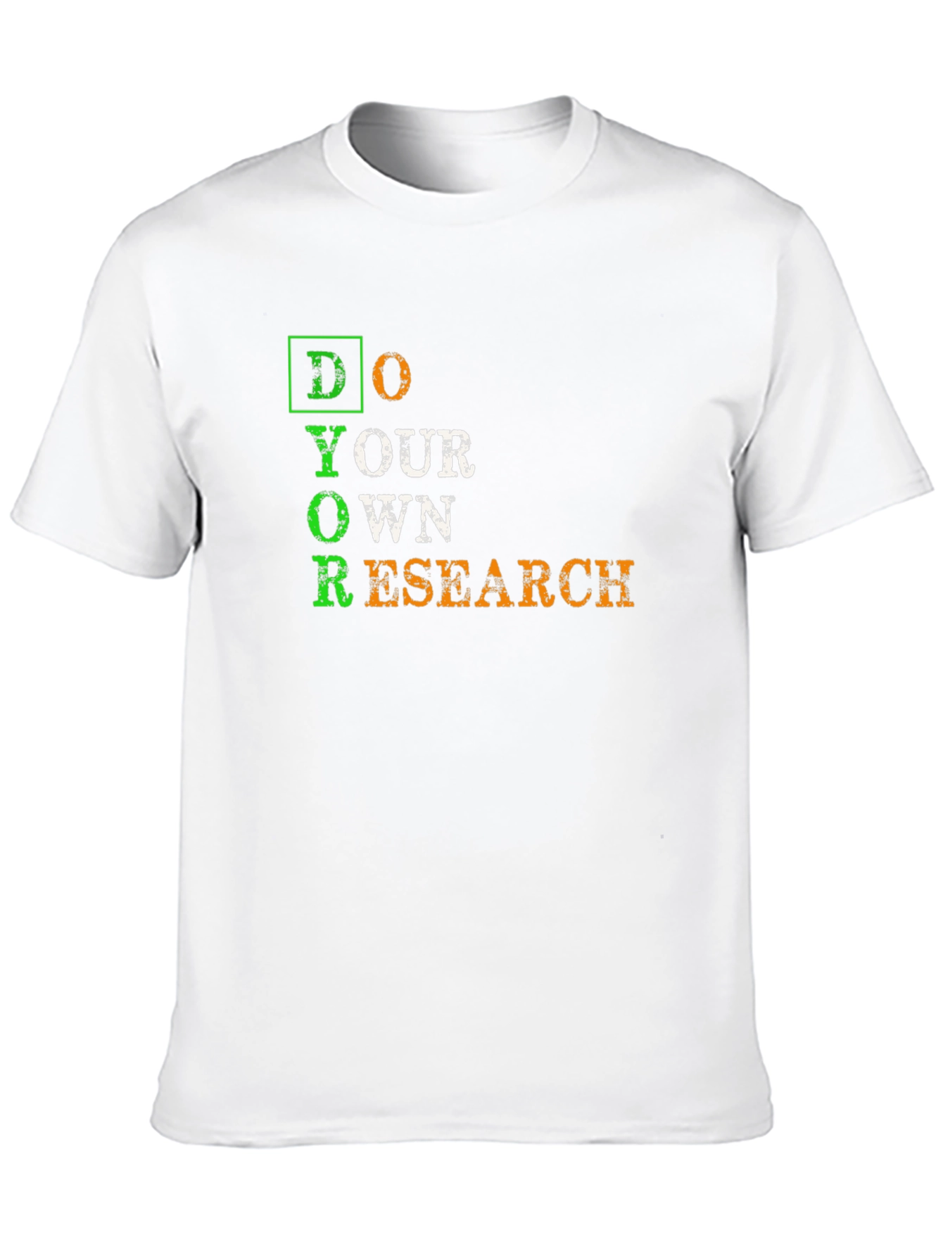 Do Your Own Research T-Shirt - Black Graphic Tee