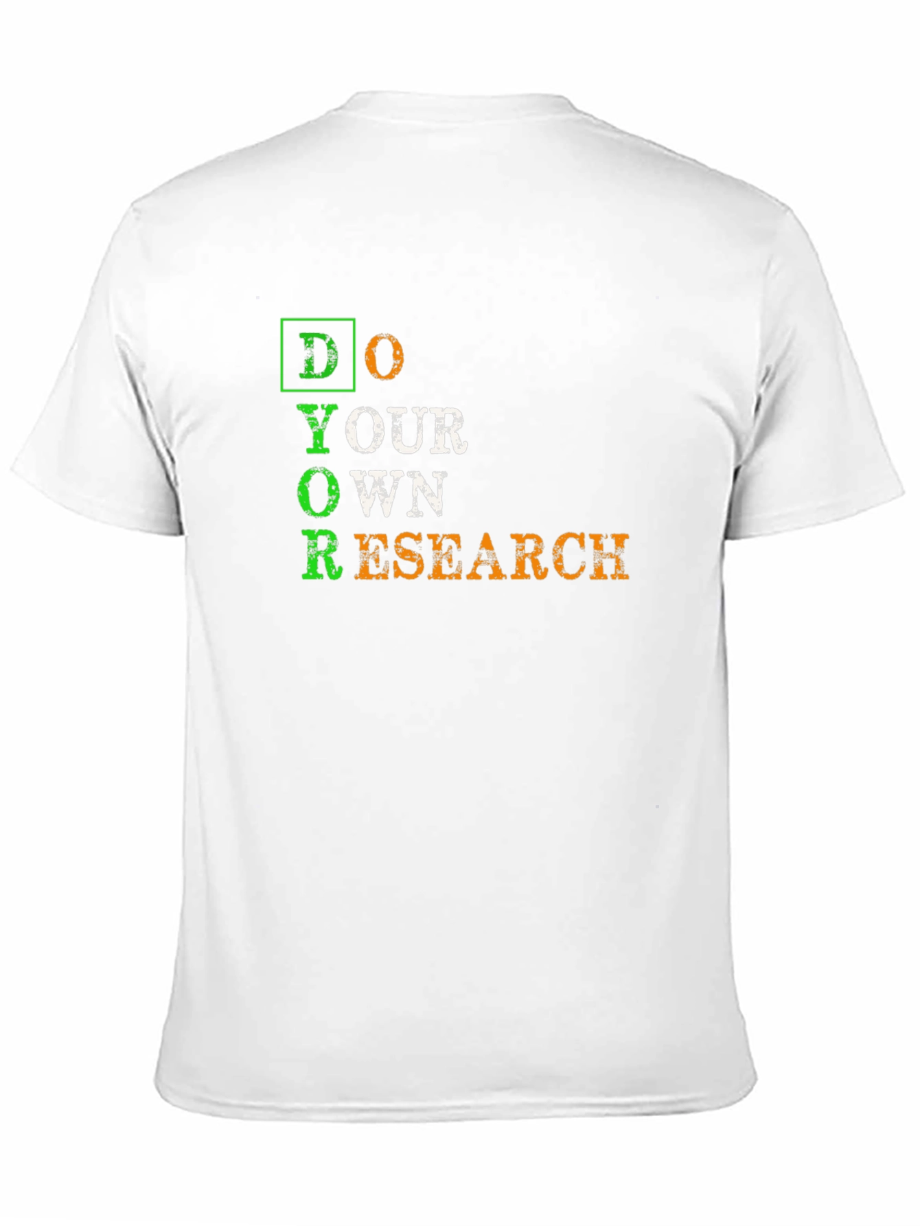Do Your Own Research T-Shirt - Black Graphic Tee