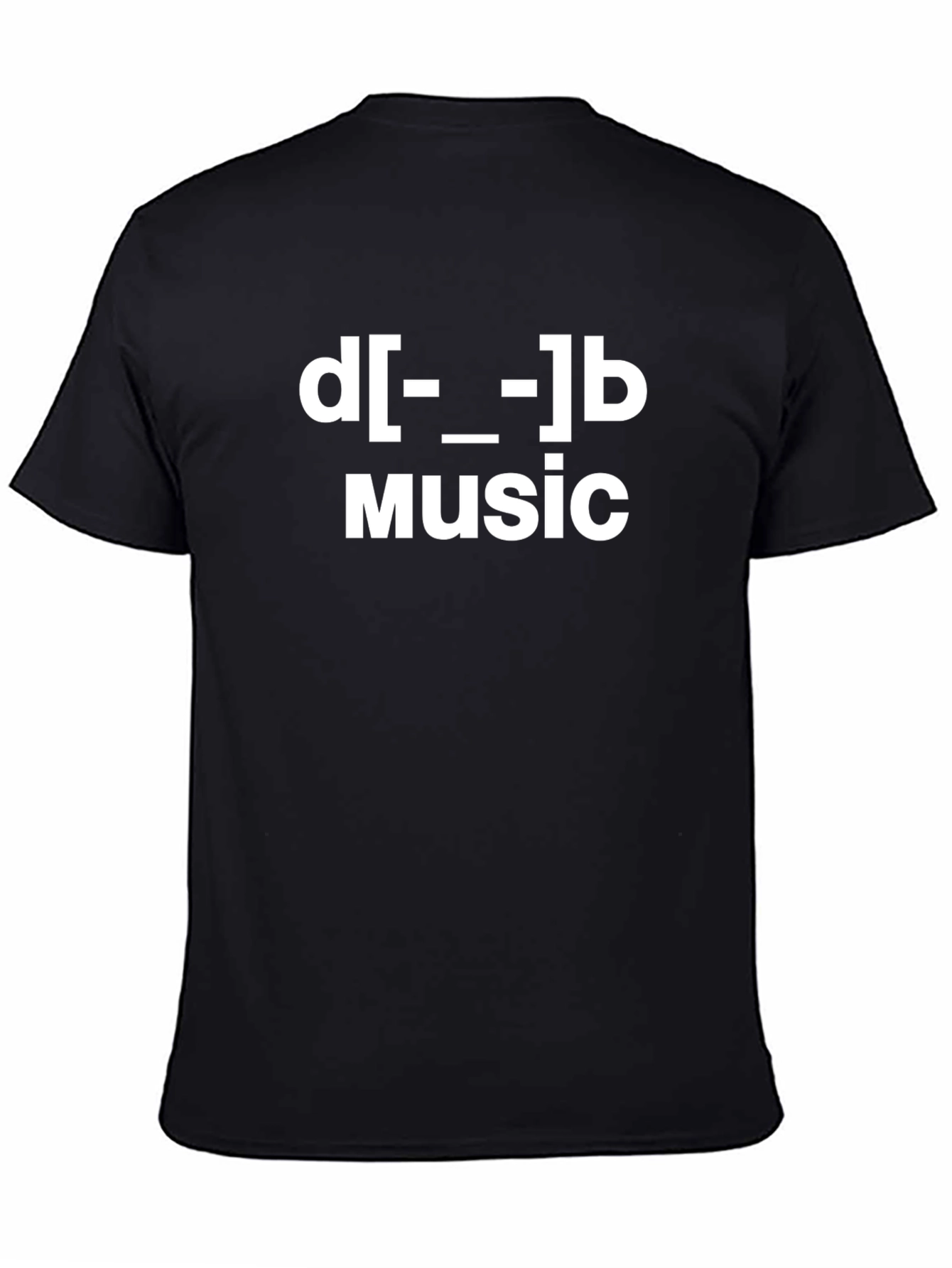 DJ Music Graphic T-Shirt - Black Cotton Tee