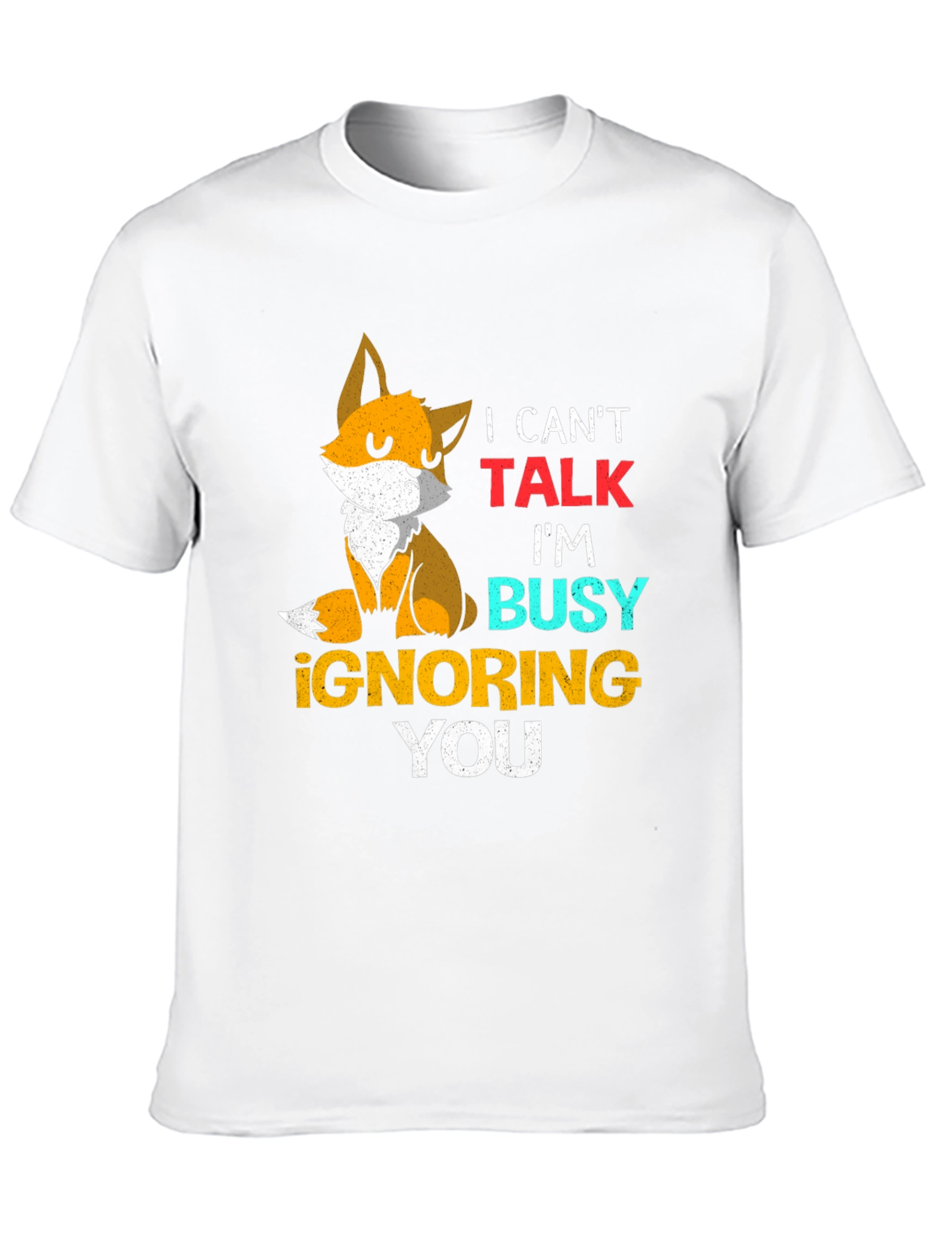 Fox Ignoring You Graphic T-Shirt