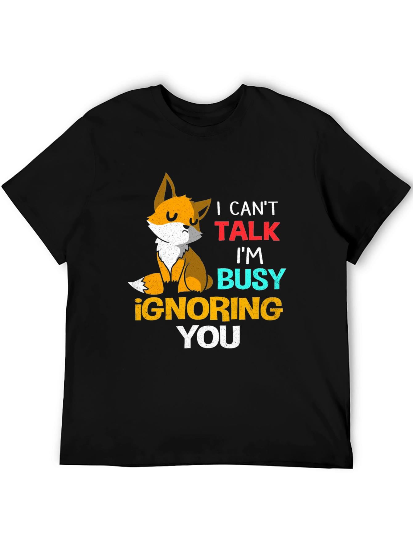 Fox Ignoring You Graphic T-Shirt