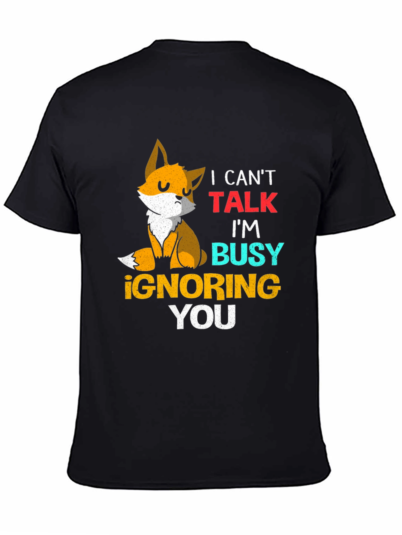 Fox Ignoring You Graphic T-Shirt