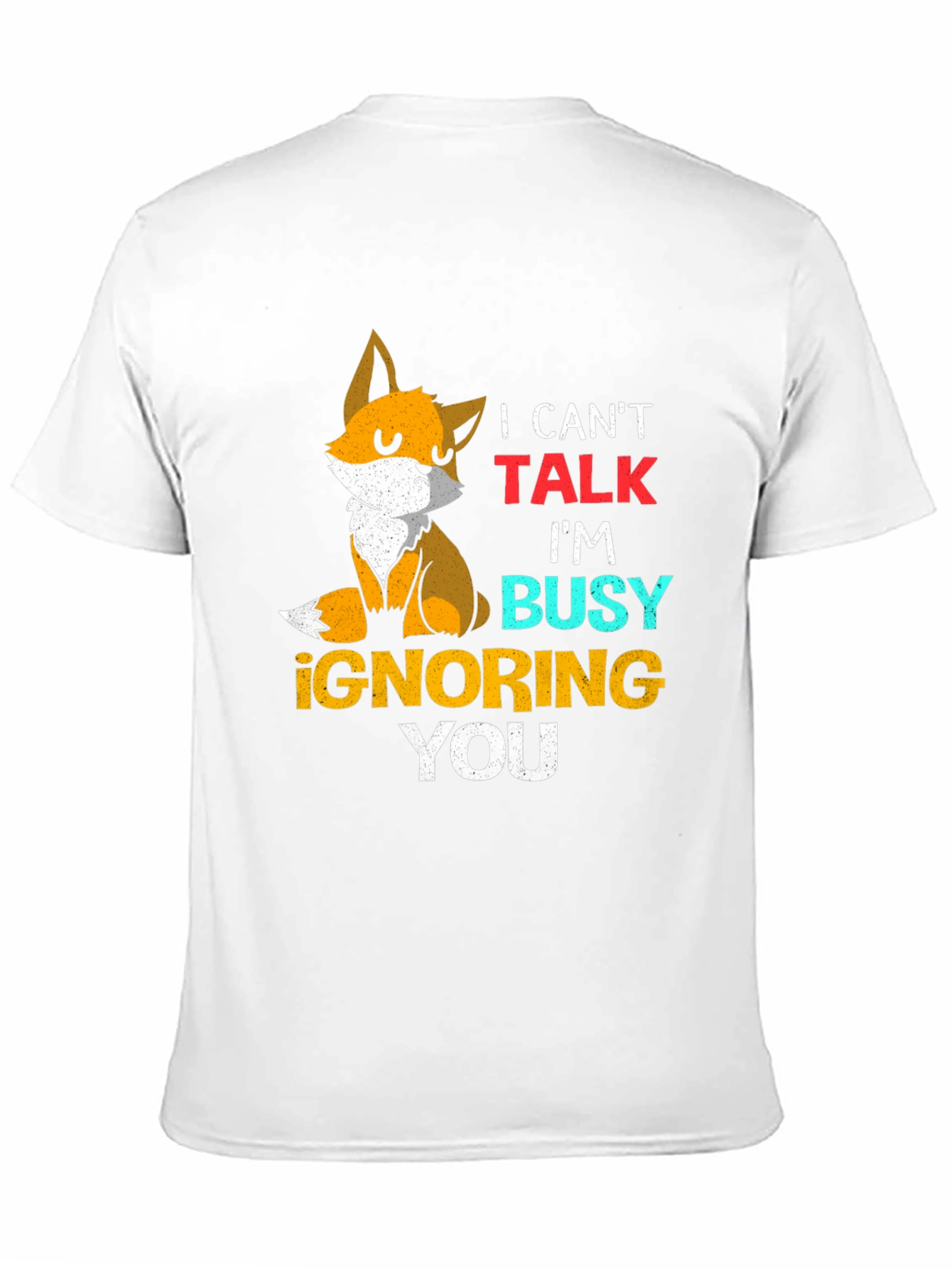 Fox Ignoring You Graphic T-Shirt