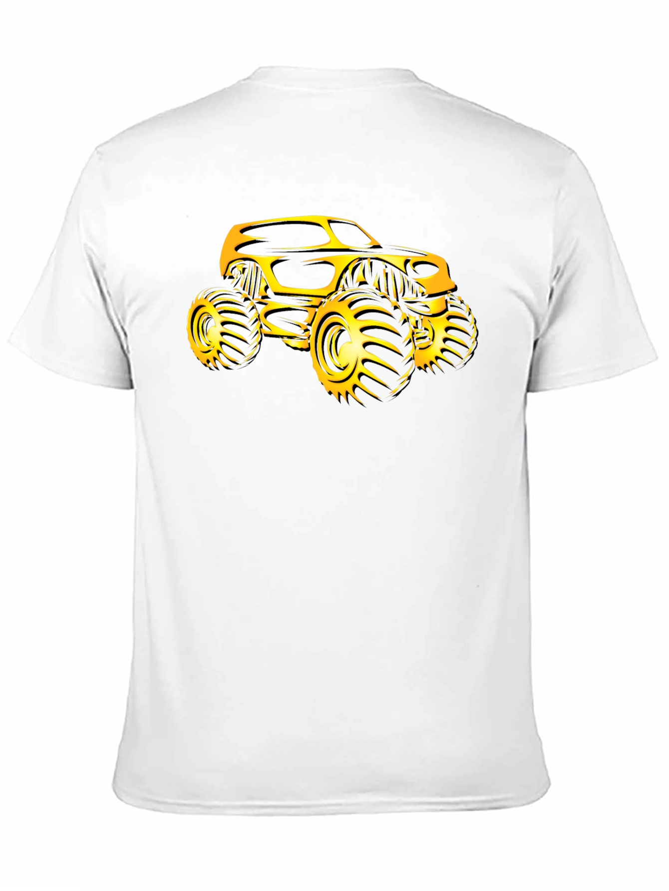 Monster Truck Graphic T-Shirt - Black