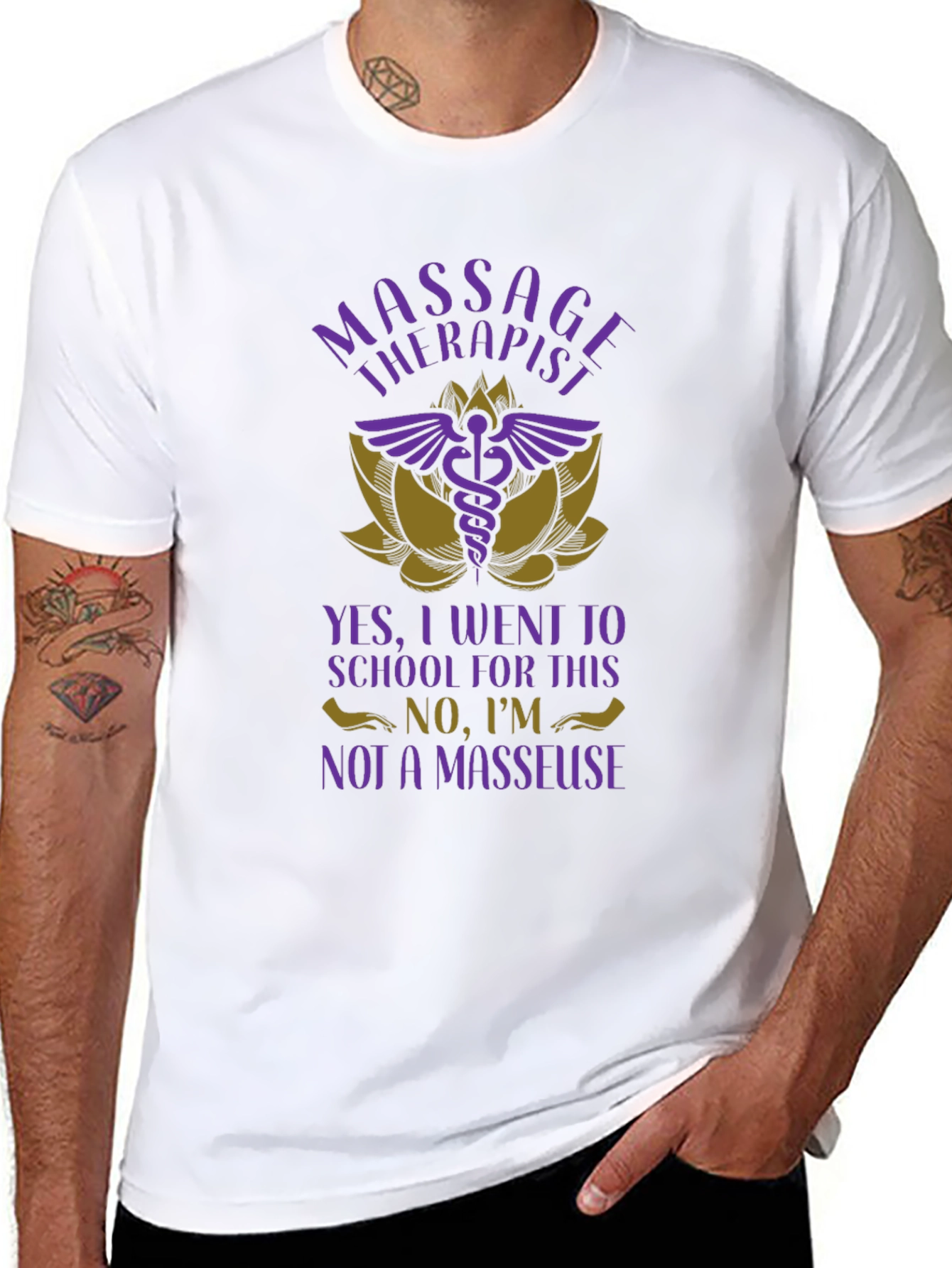 Massage Therapist Graphic Tee