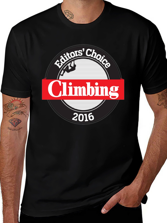 Editors Choice Climbing 2016 Black T-Shirt