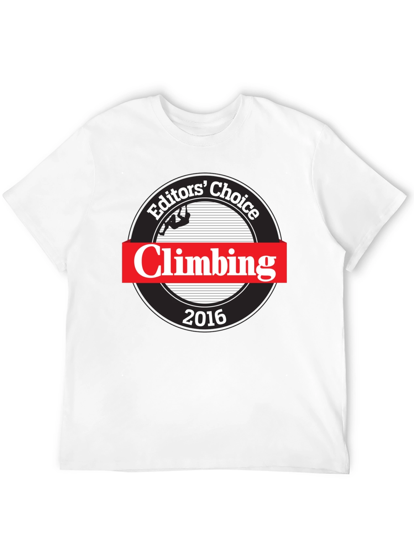Editors Choice Climbing 2016 Black T-Shirt