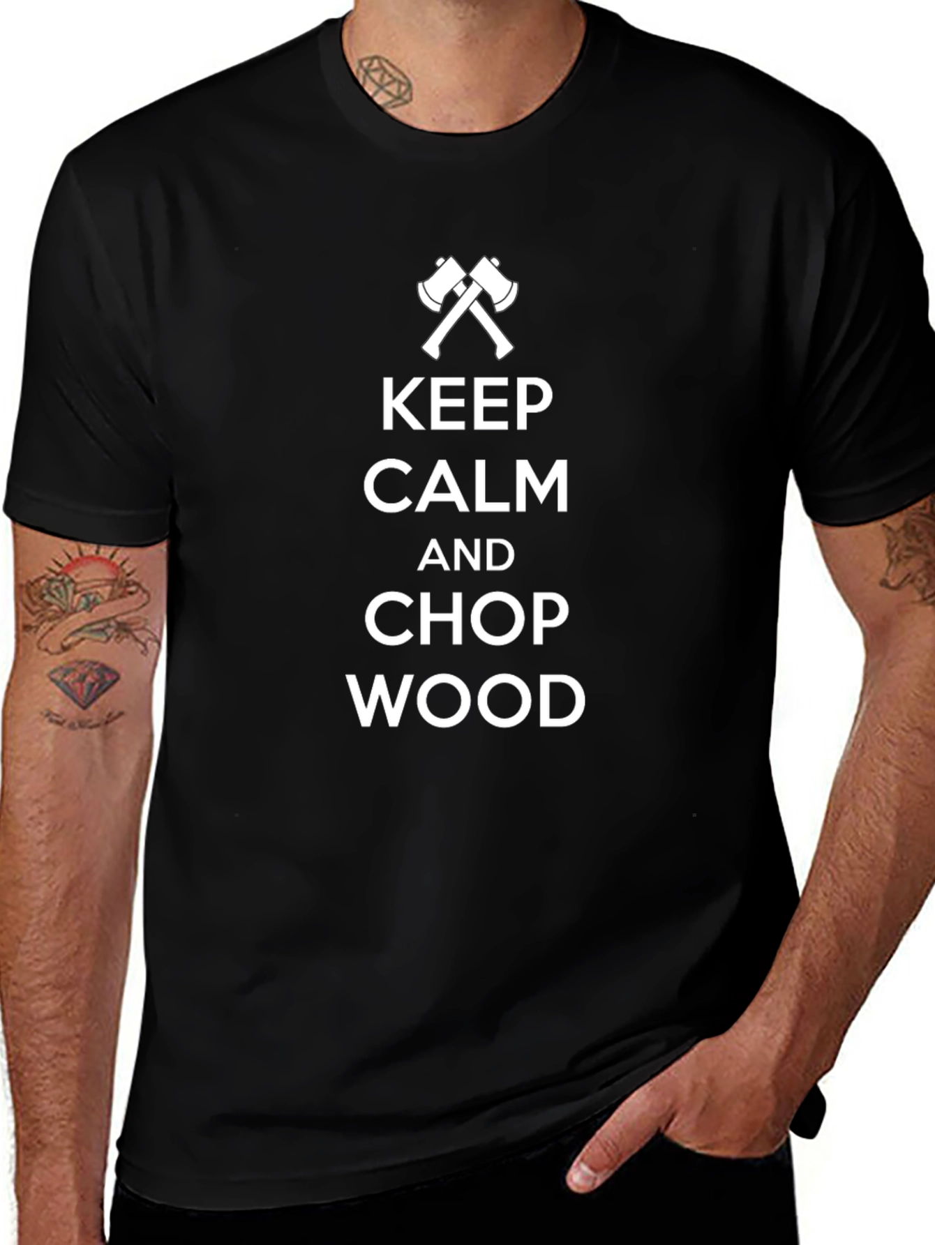 Keep Calm and Chop Wood T-Shirt