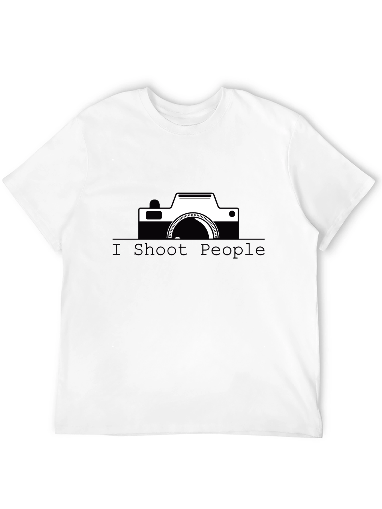 I Shoot People Graphic Tee - Photographer T-Shirt