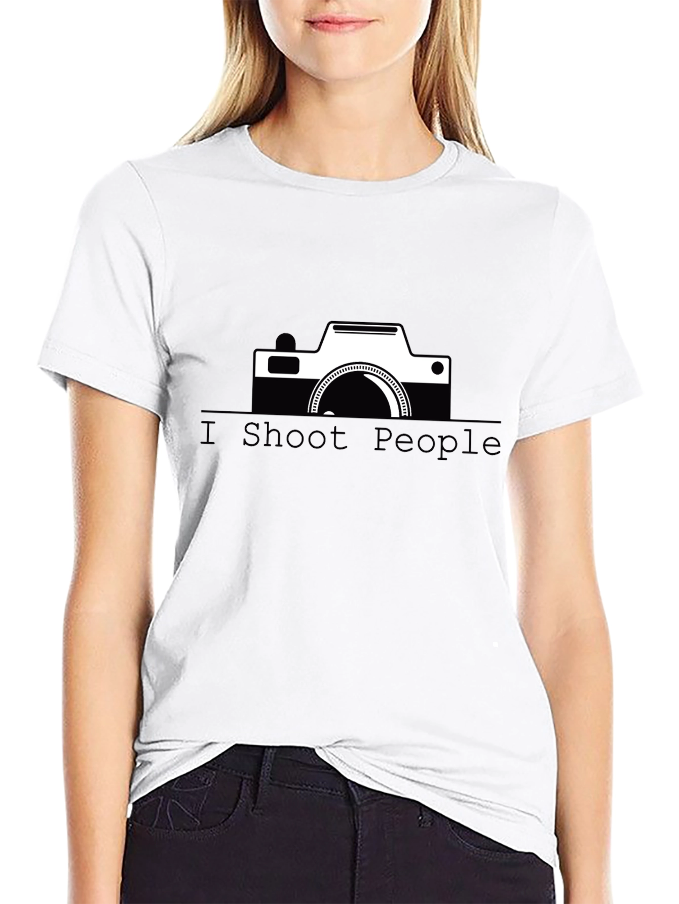 I Shoot People Graphic Tee - Photographer T-Shirt