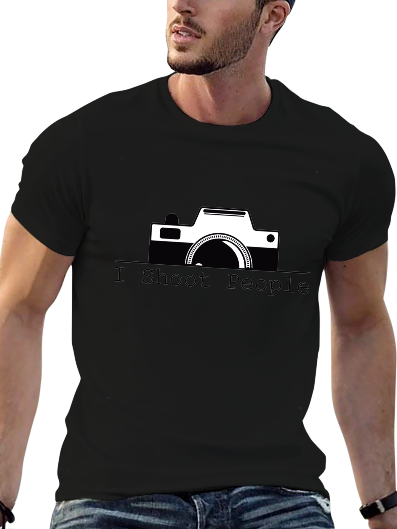 I Shoot People Graphic Tee - Photographer T-Shirt