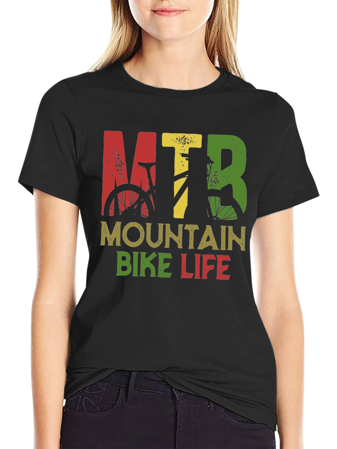MTB Mountain Bike Life T-Shirt - Cycling Adventure