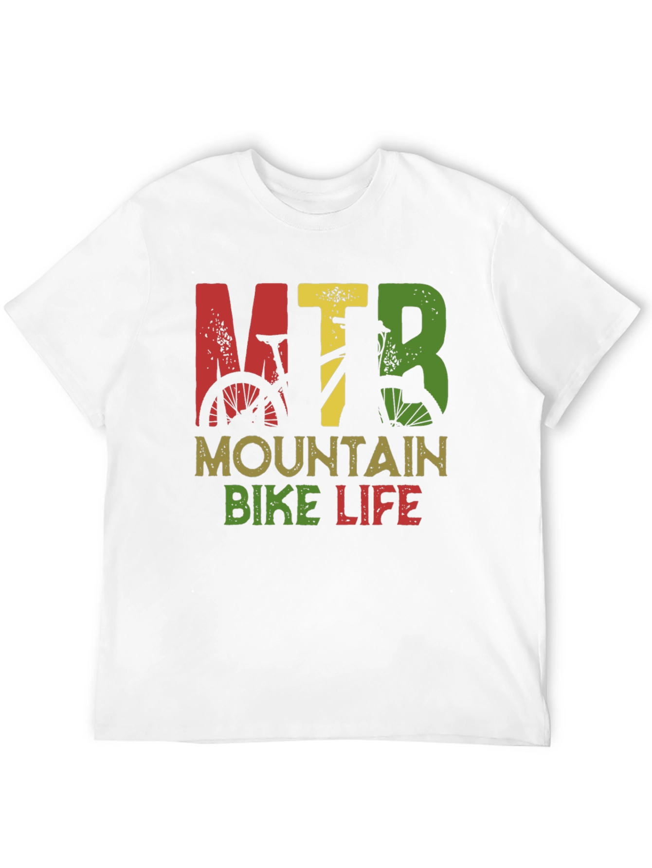 MTB Mountain Bike Life T-Shirt - Cycling Adventure