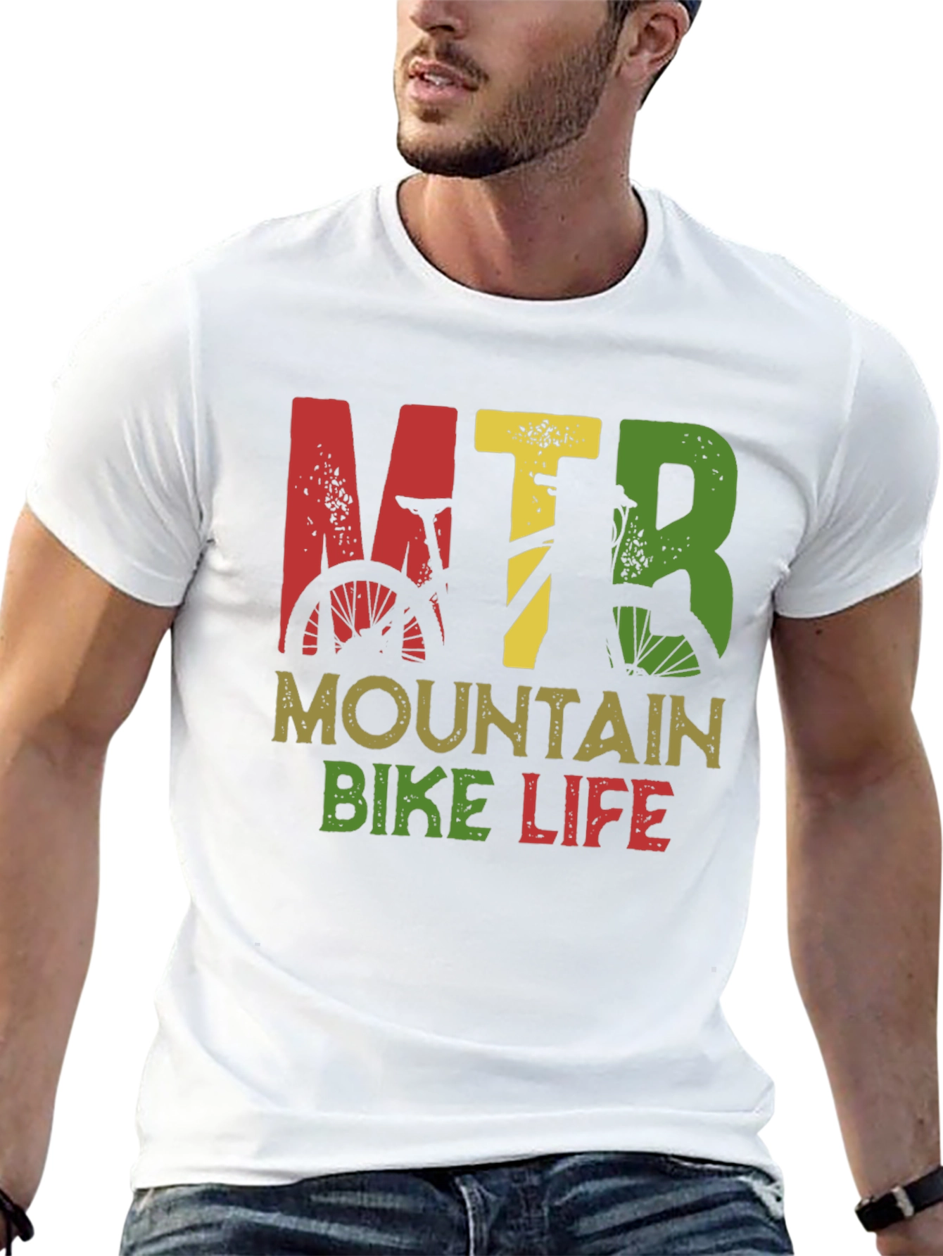 MTB Mountain Bike Life T-Shirt - Cycling Adventure