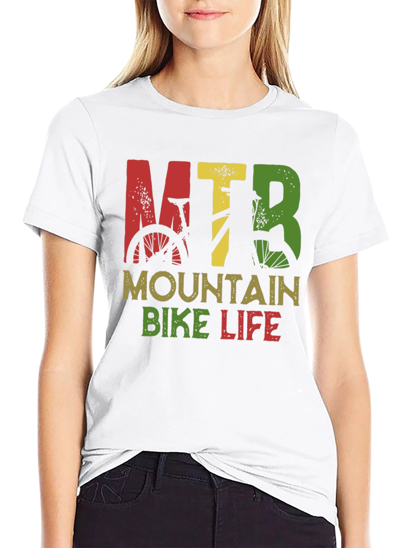 MTB Mountain Bike Life T-Shirt - Cycling Adventure
