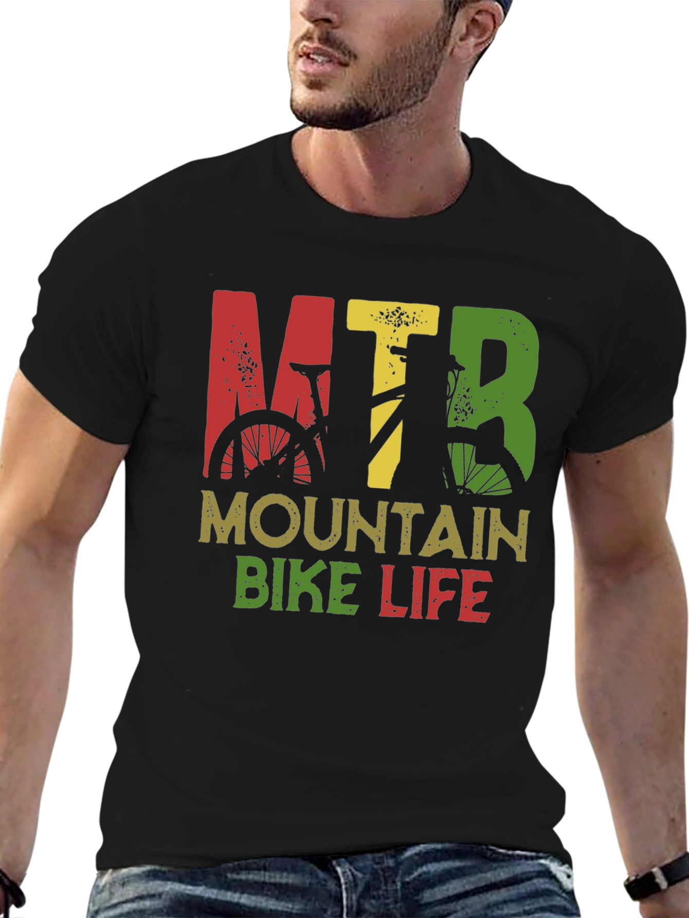 MTB Mountain Bike Life T-Shirt - Cycling Adventure