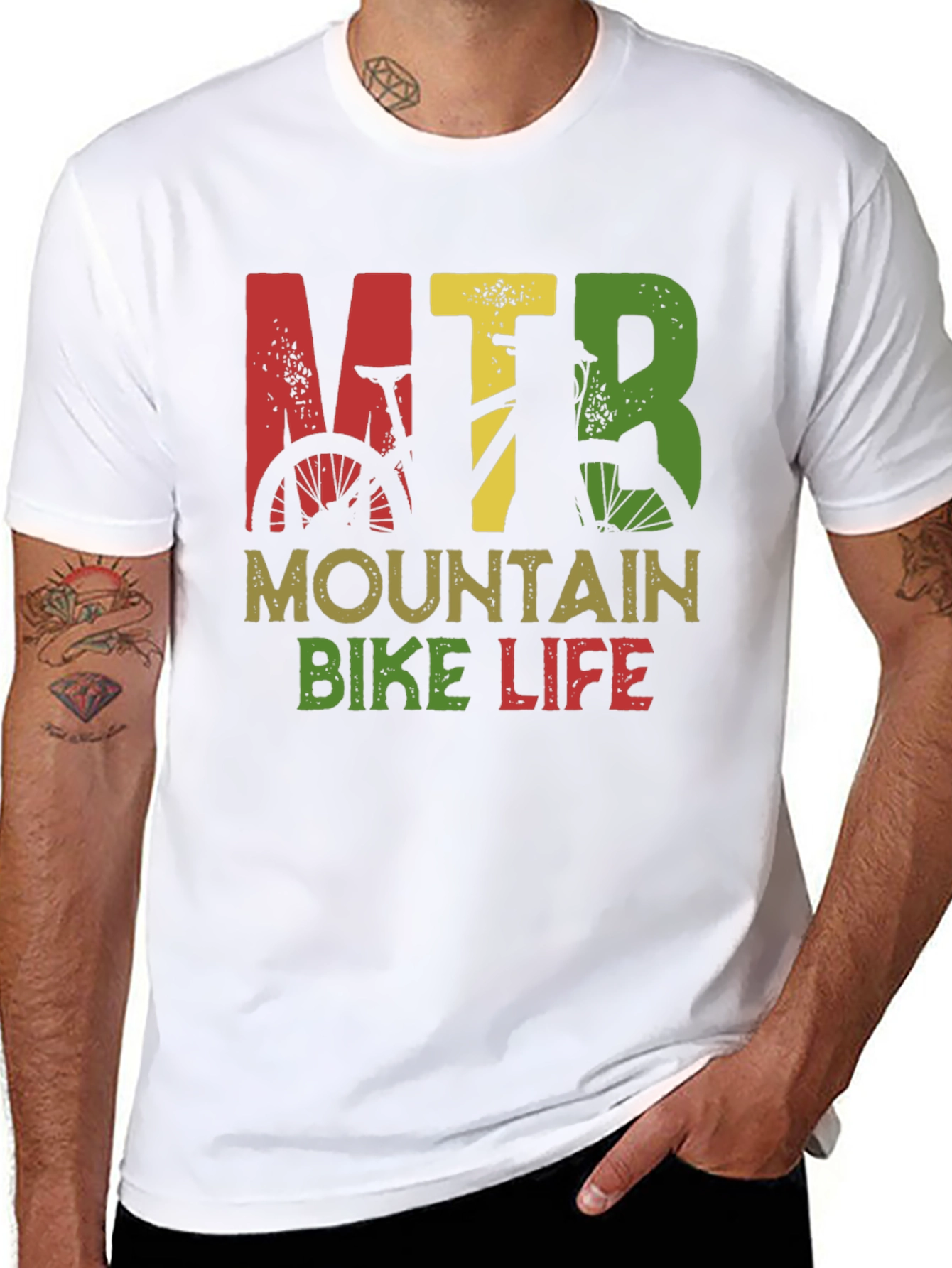 MTB Mountain Bike Life T-Shirt - Cycling Adventure