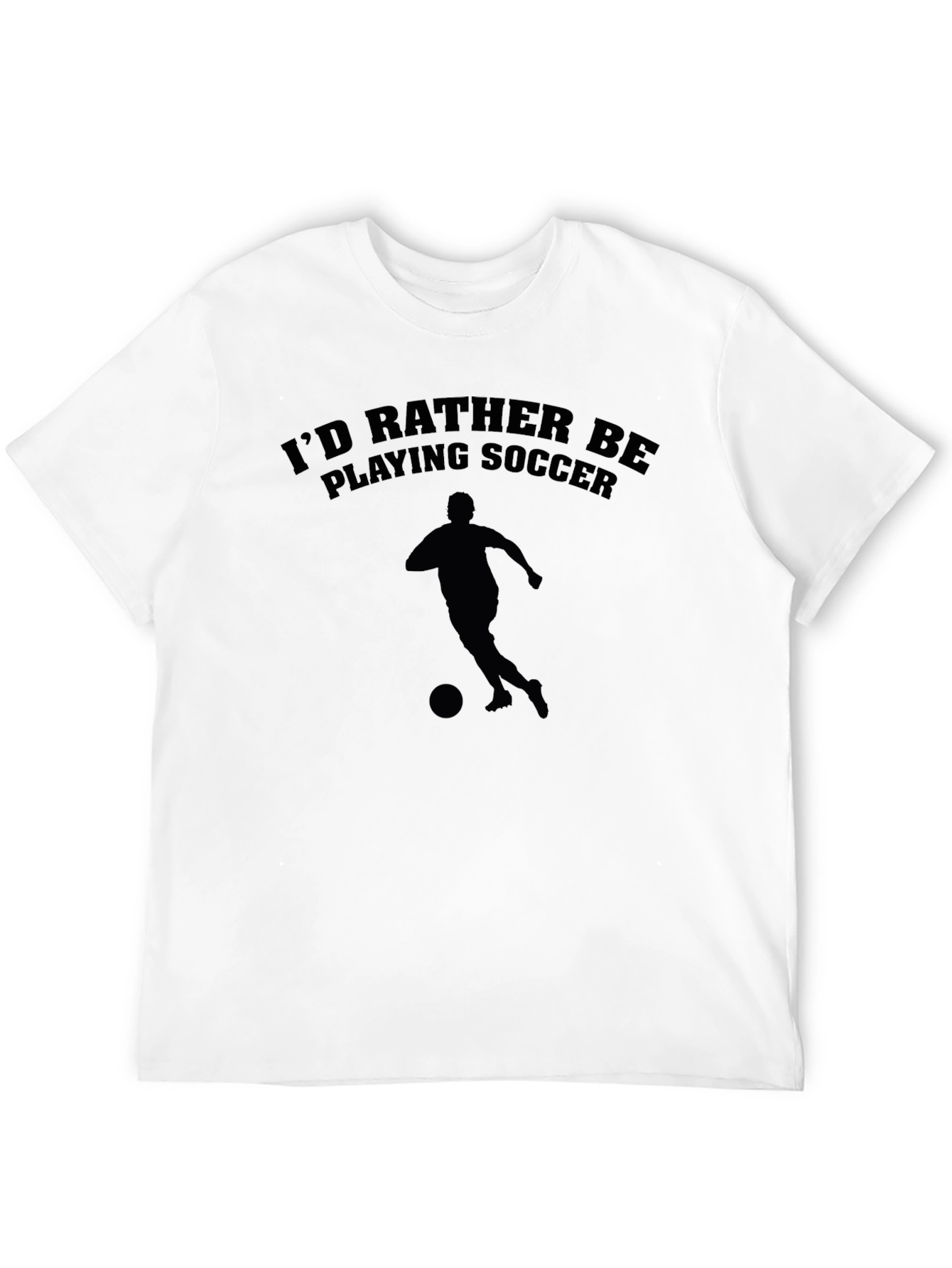 Soccer Player Graphic T-Shirt
