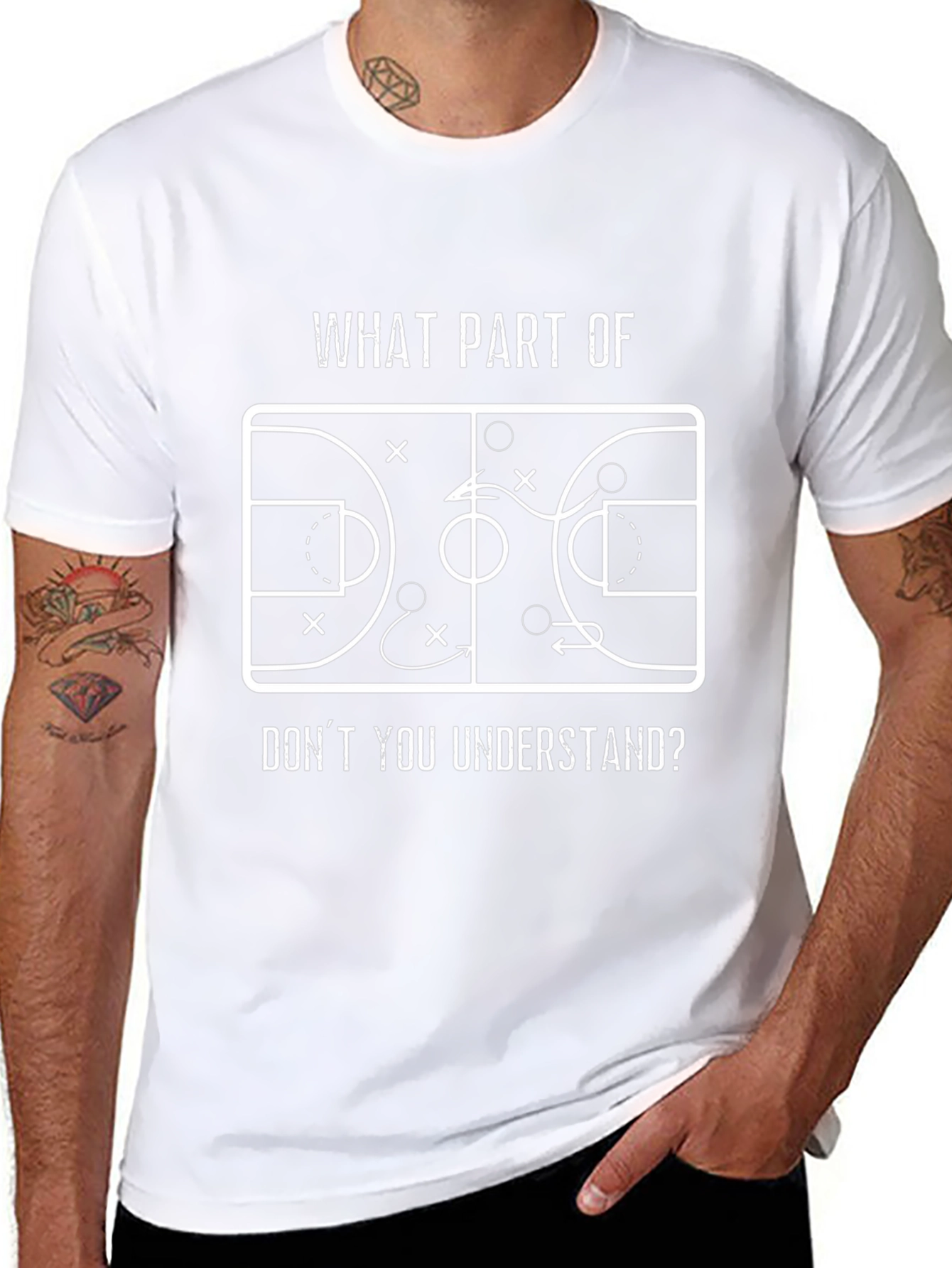 Basketball Play T-Shirt - What Part Dont You Understand?
