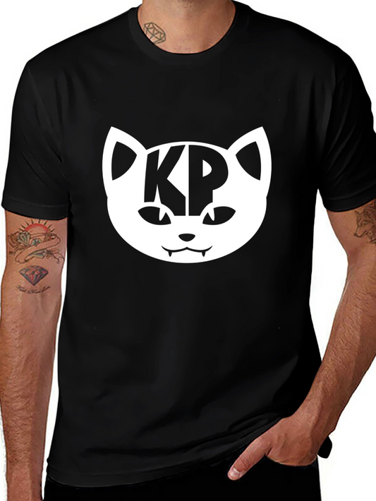 Cool Cat KP Tee - Trendy Graphic T-Shirt