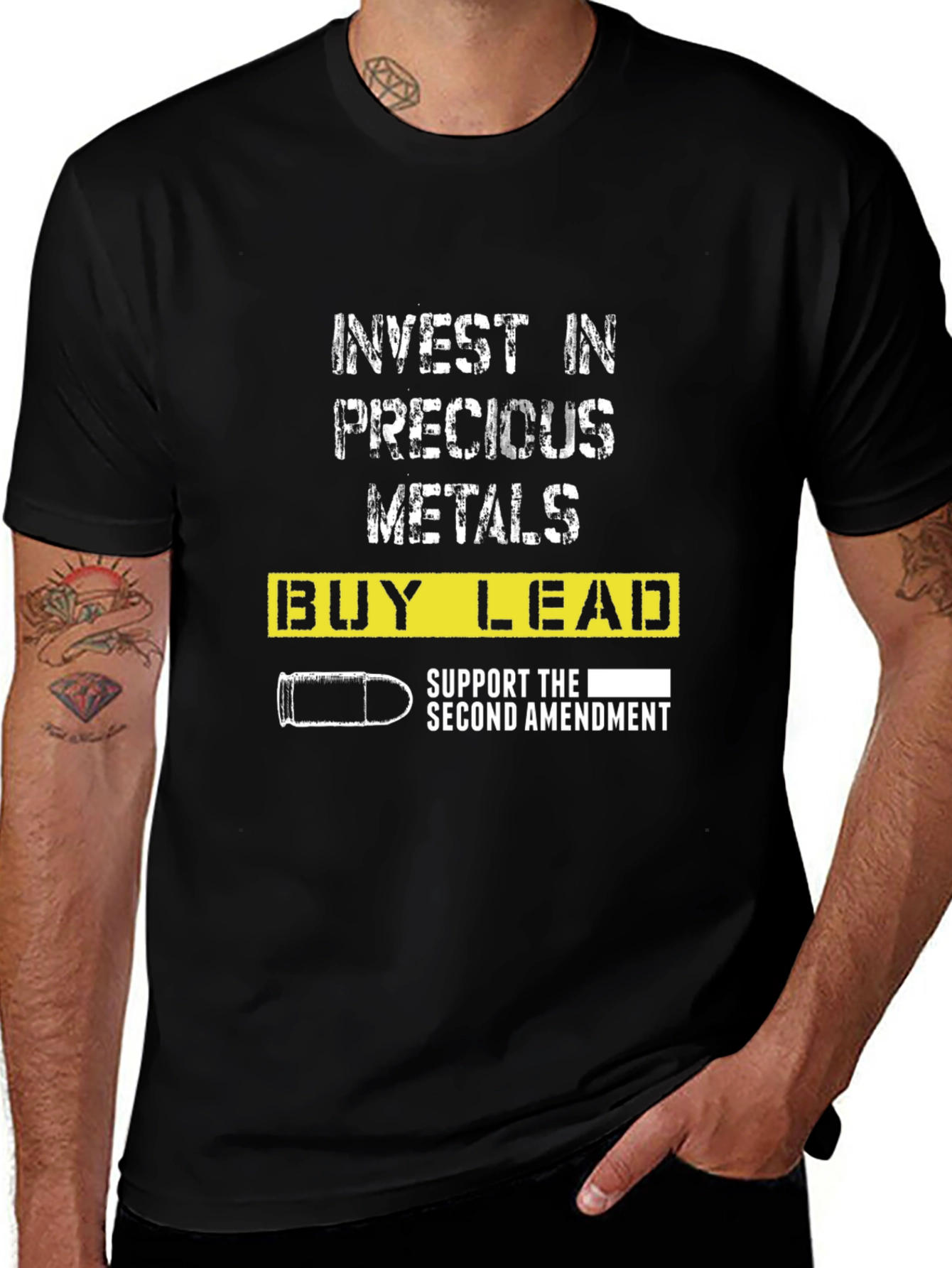 Invest in Precious Metals Buy Lead T-Shirt