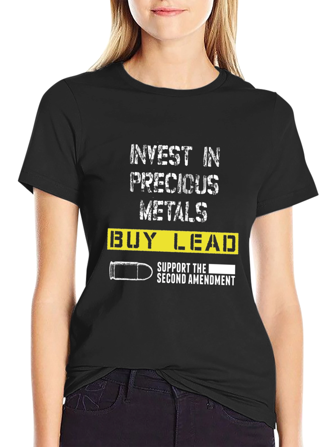 Invest in Precious Metals Buy Lead T-Shirt