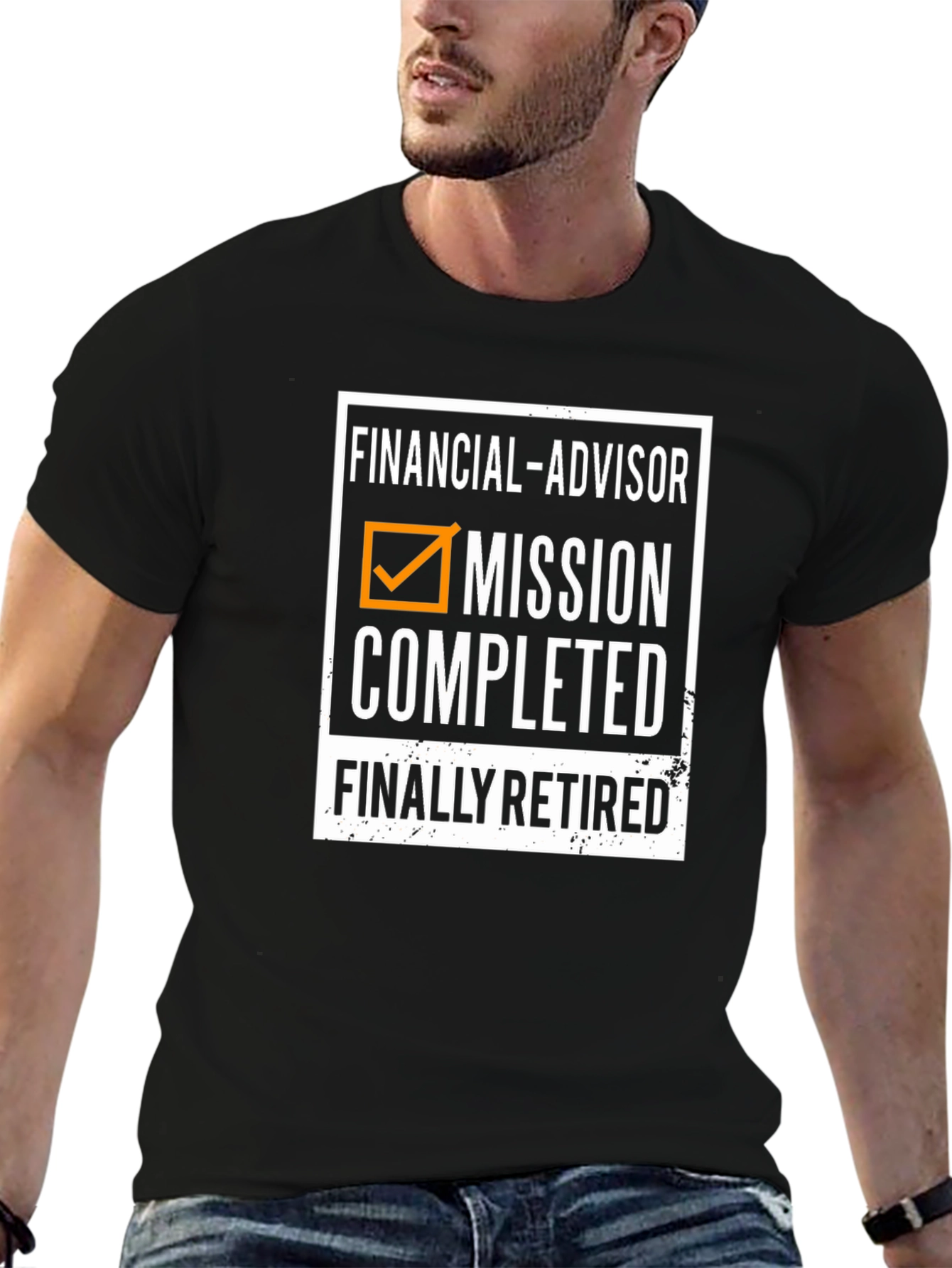 Financial Advisor Mission Completed Retired T-Shirt