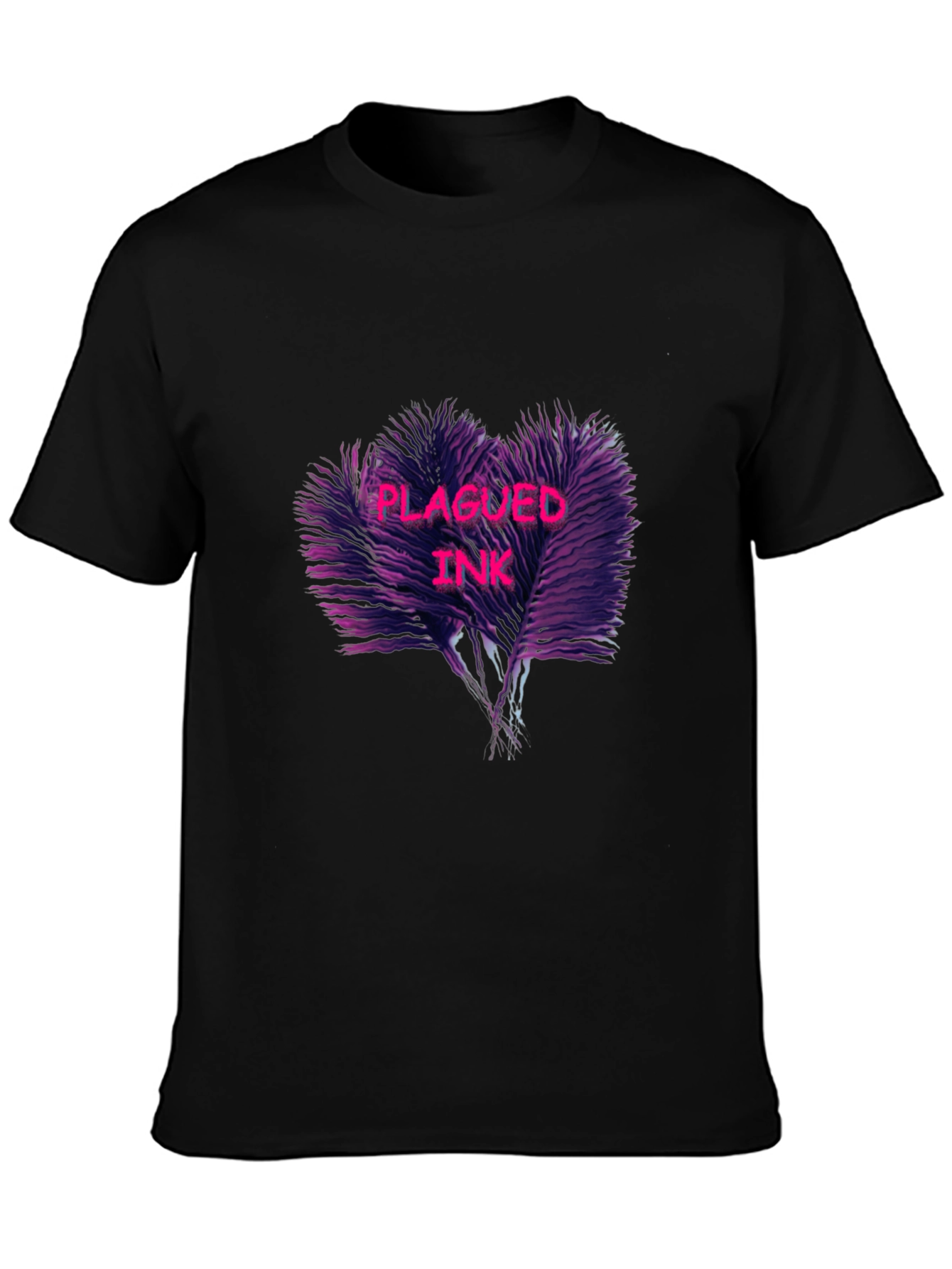 Plagued Ink Black Graphic T-Shirt