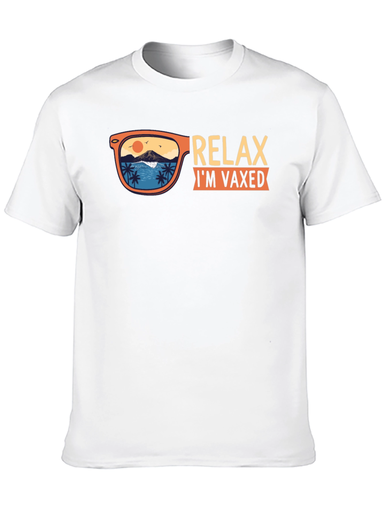 Relax Im Vaxxed T-Shirt - Summer Vibes
