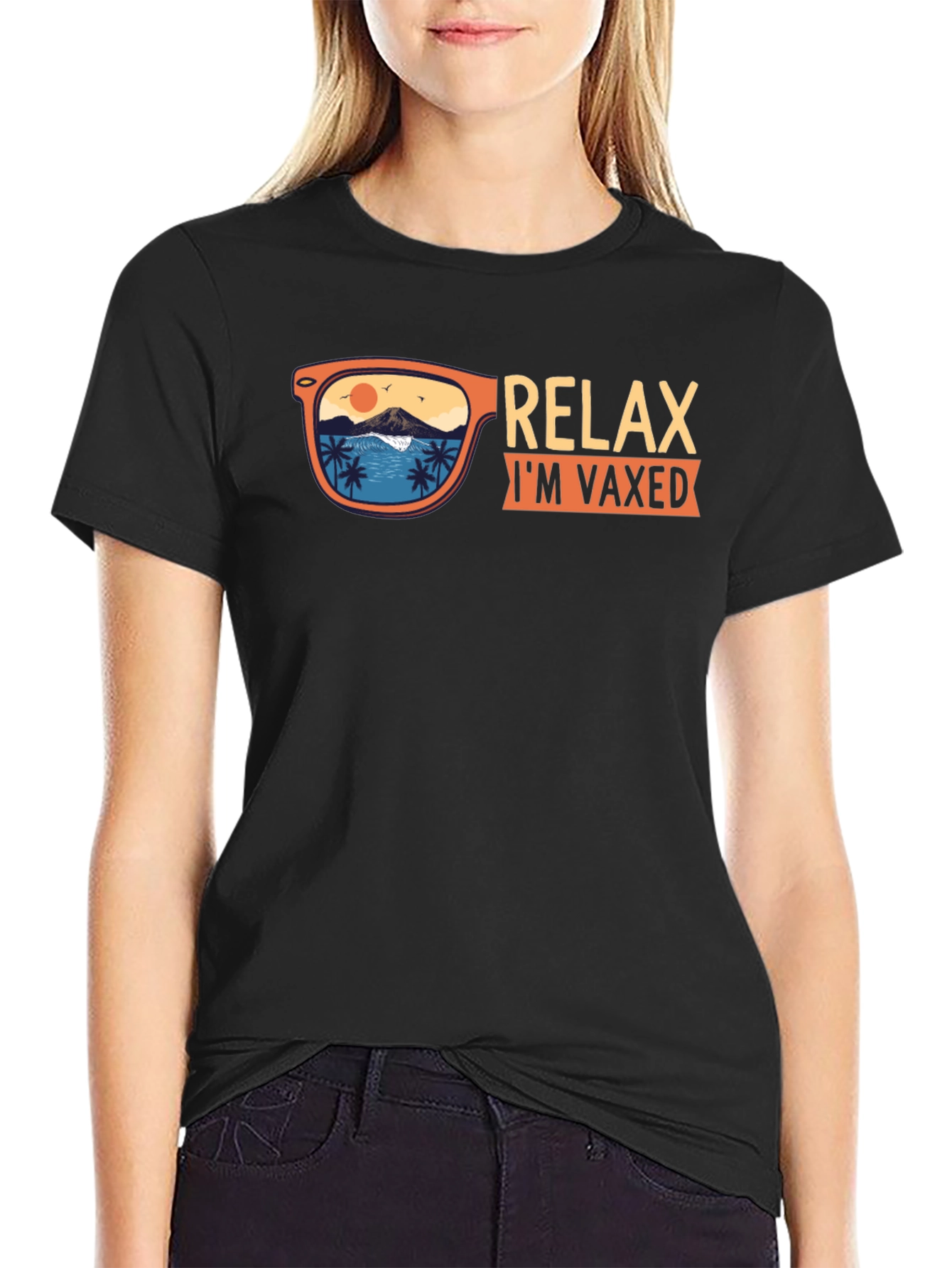 Relax Im Vaxxed T-Shirt - Summer Vibes