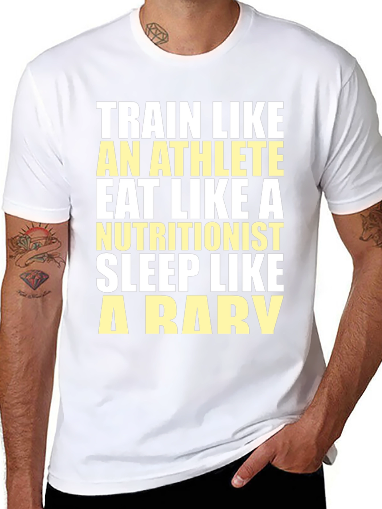 Train Like Athlete Graphic Tee