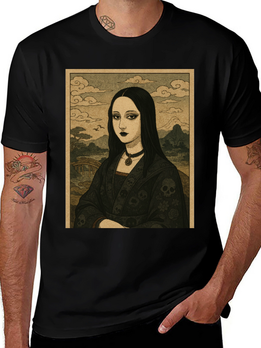 Gothic Mona Lisa Graphic Tee