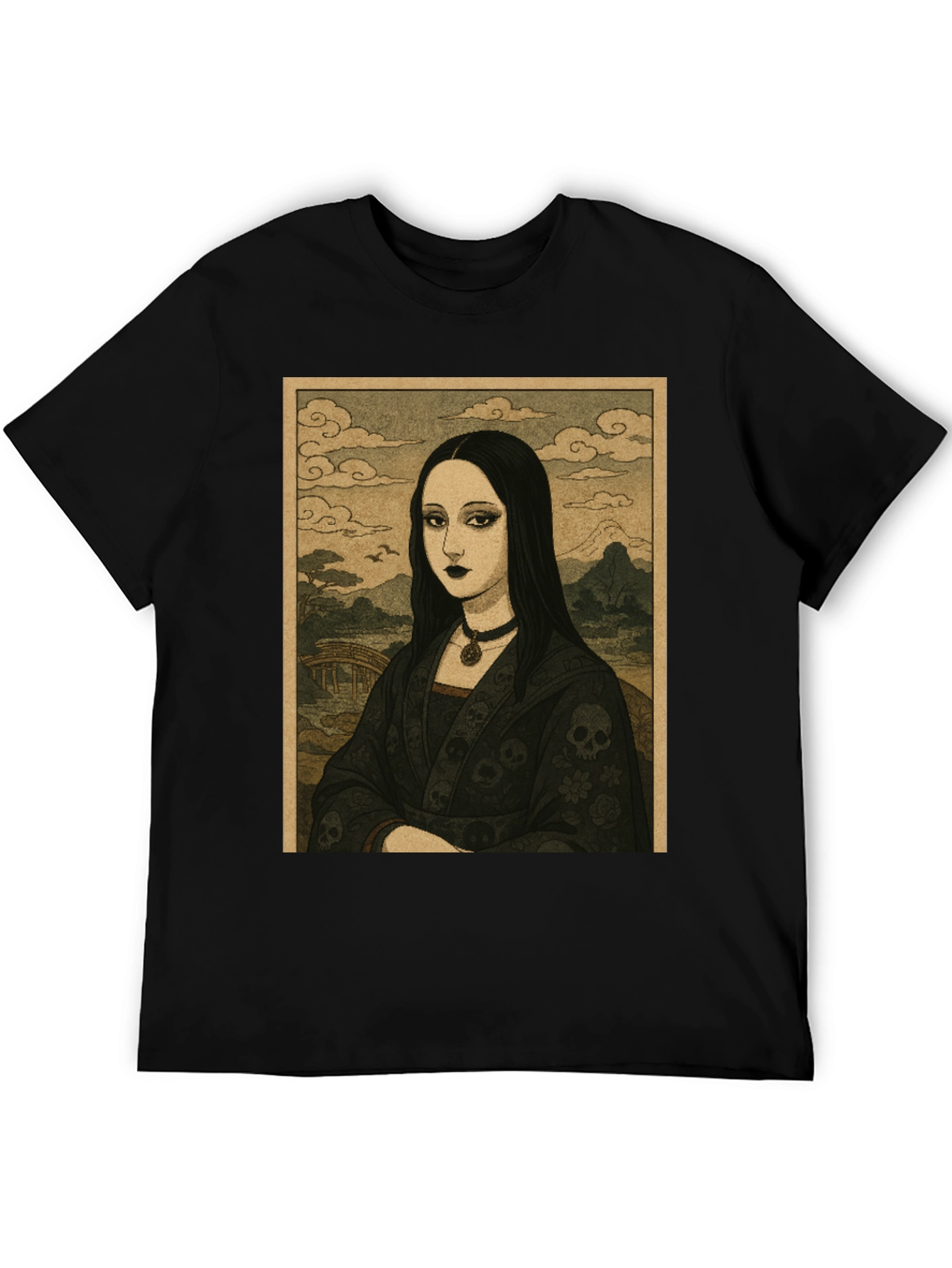 Gothic Mona Lisa Graphic Tee