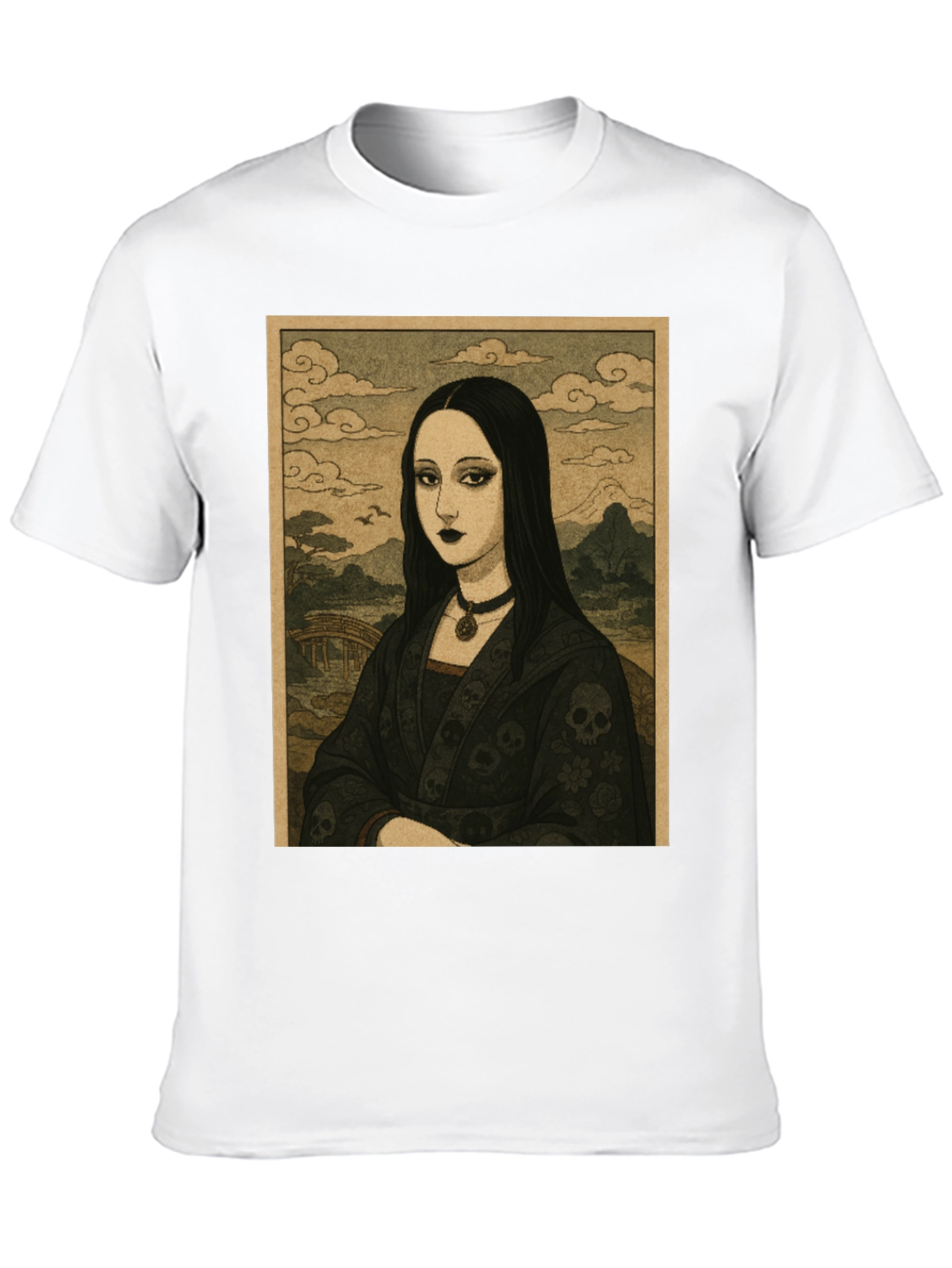 Gothic Mona Lisa Graphic Tee